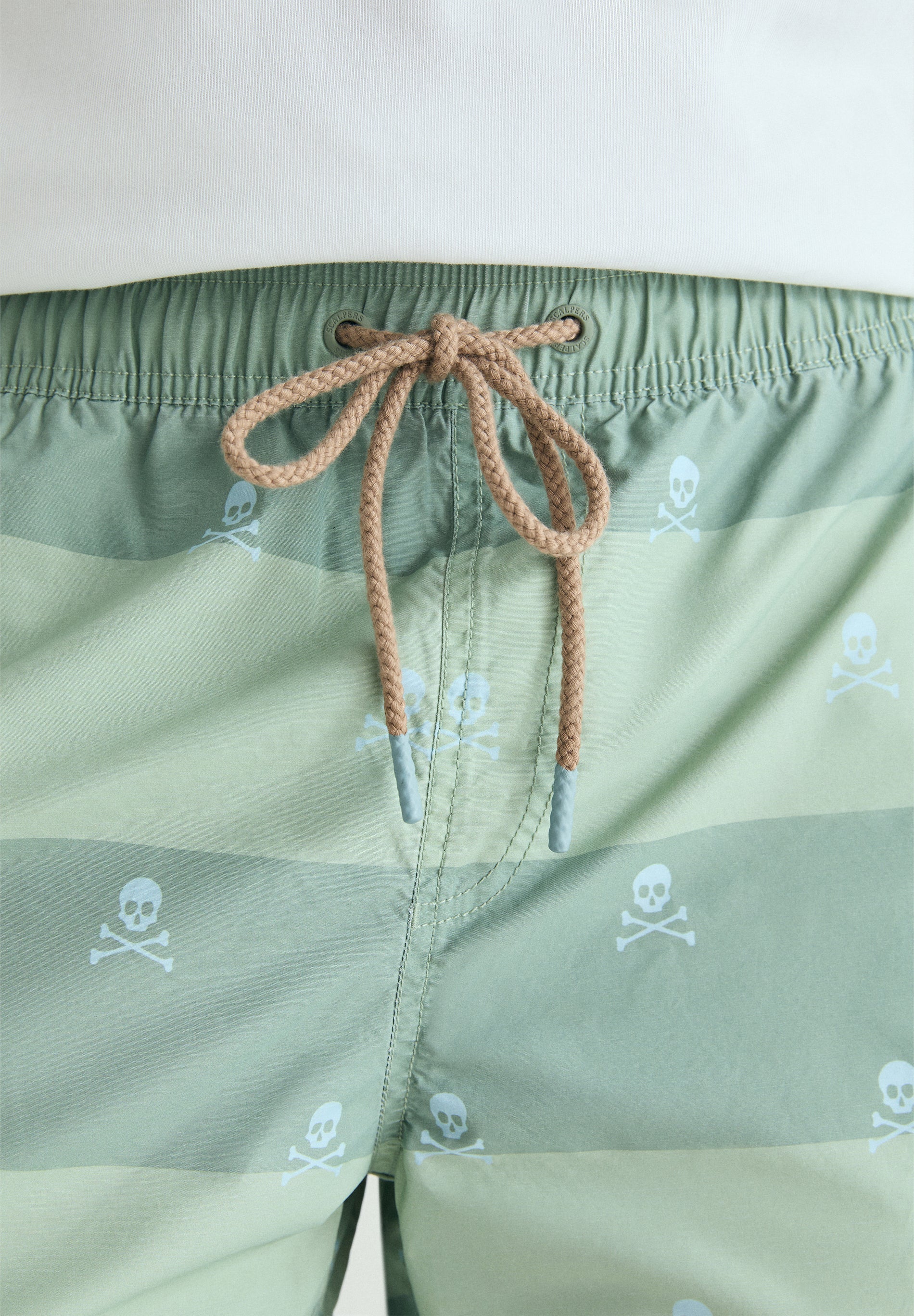 SKULL AND STRIPES SWIMMING TRUNKS - Image 3