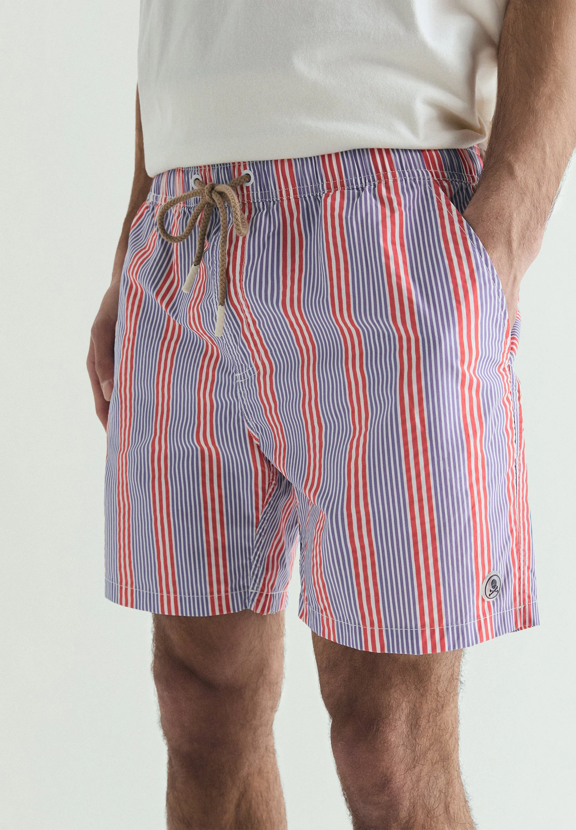 STRIPE PRINT SWIMSUIT - Image 4