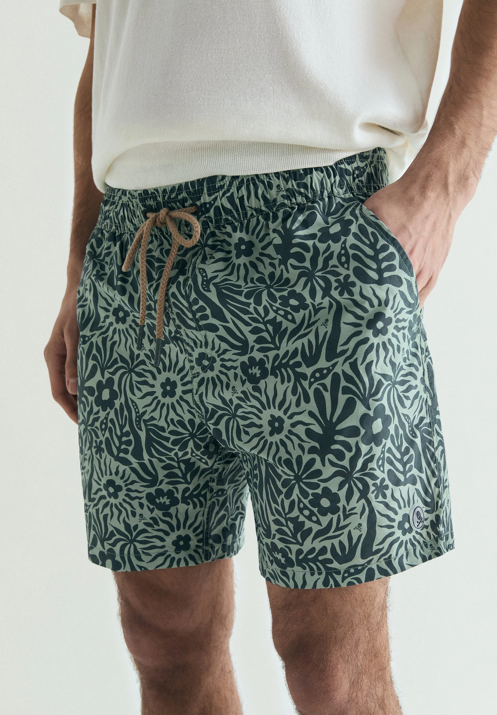 SCSKULL FLOWERS SWIMSUIT - Image 4