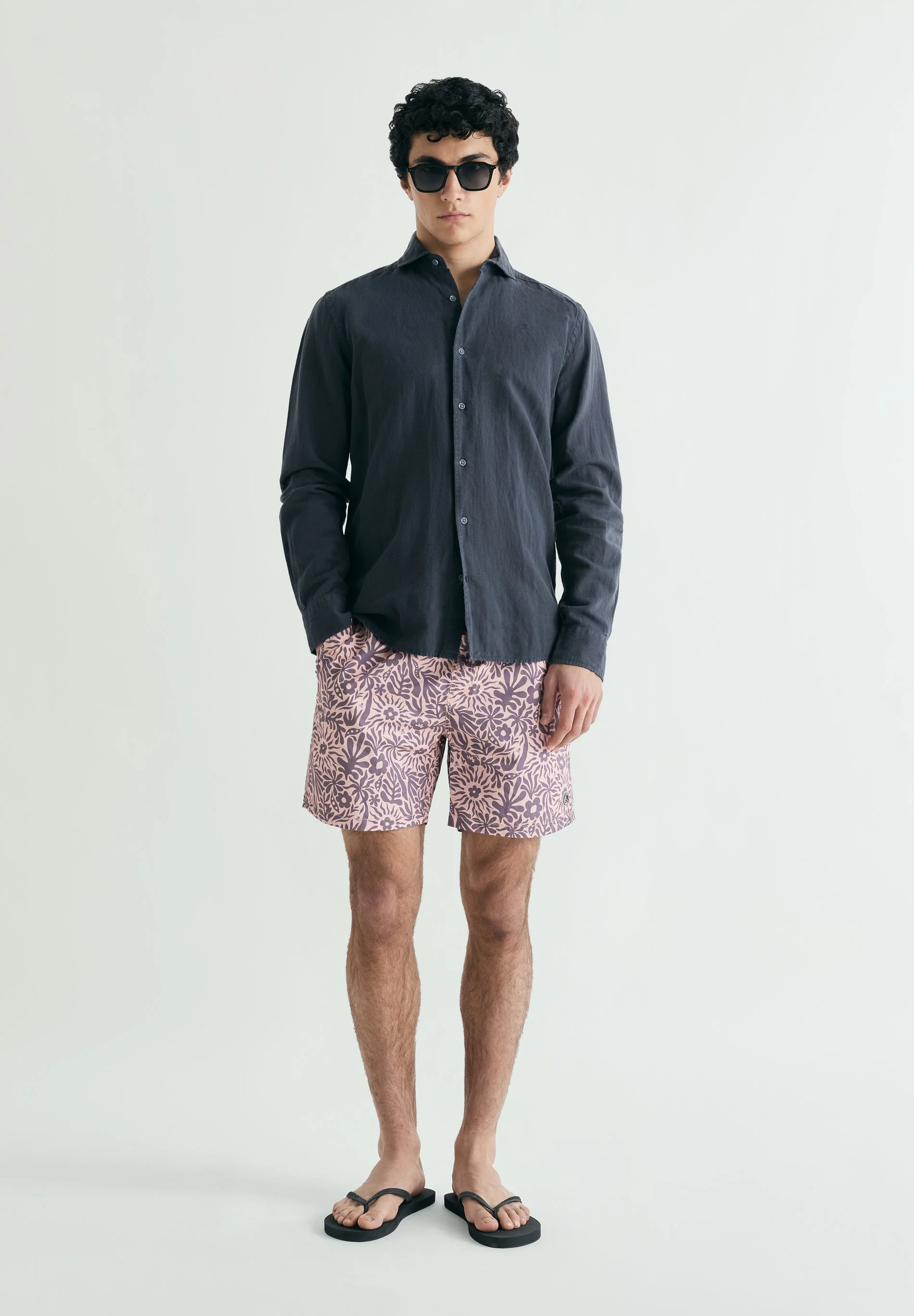 SCSKULL FLOWERS SWIMSUIT