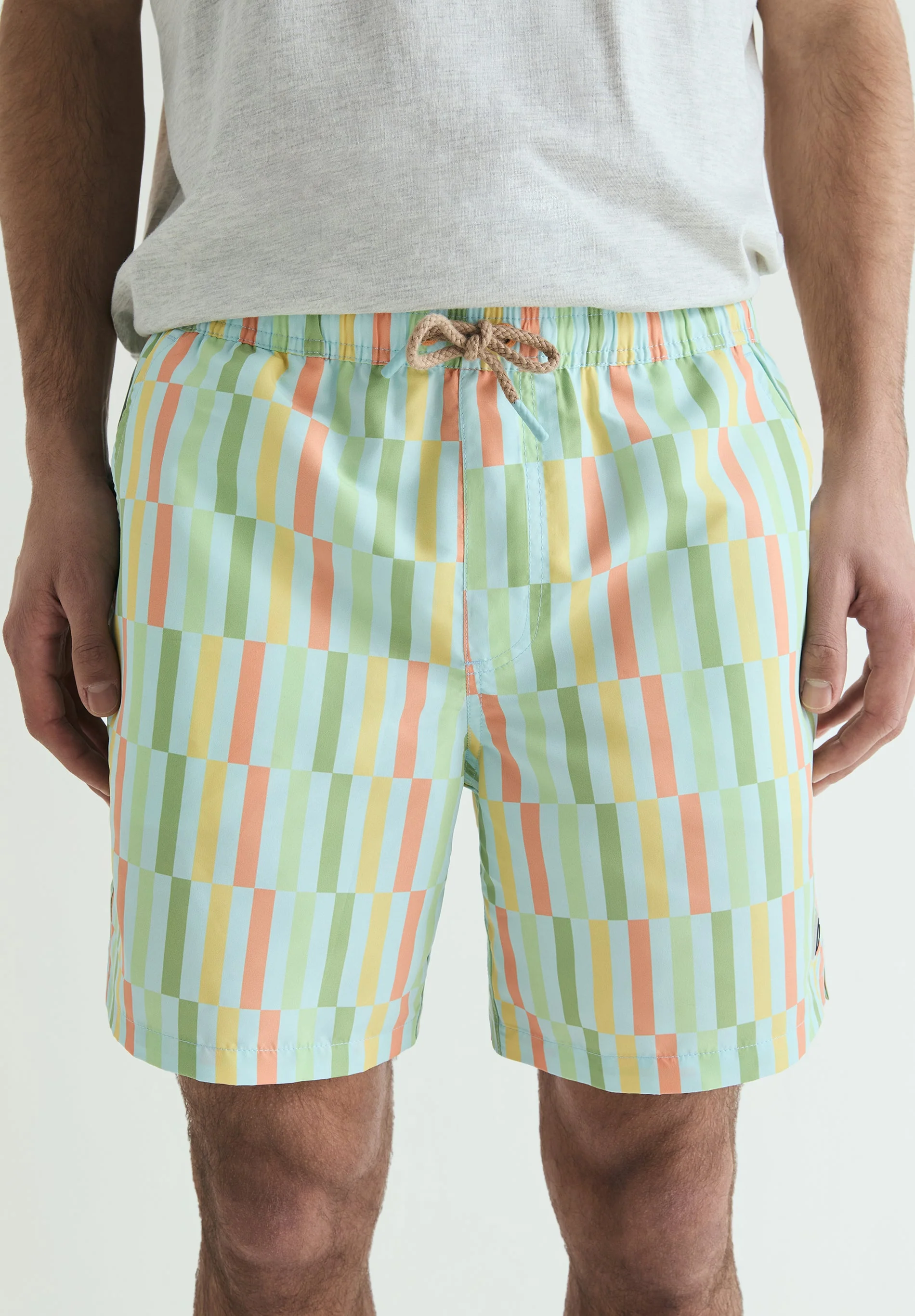 MULTICOLOURED PRINT SWIMSUIT - Image 2