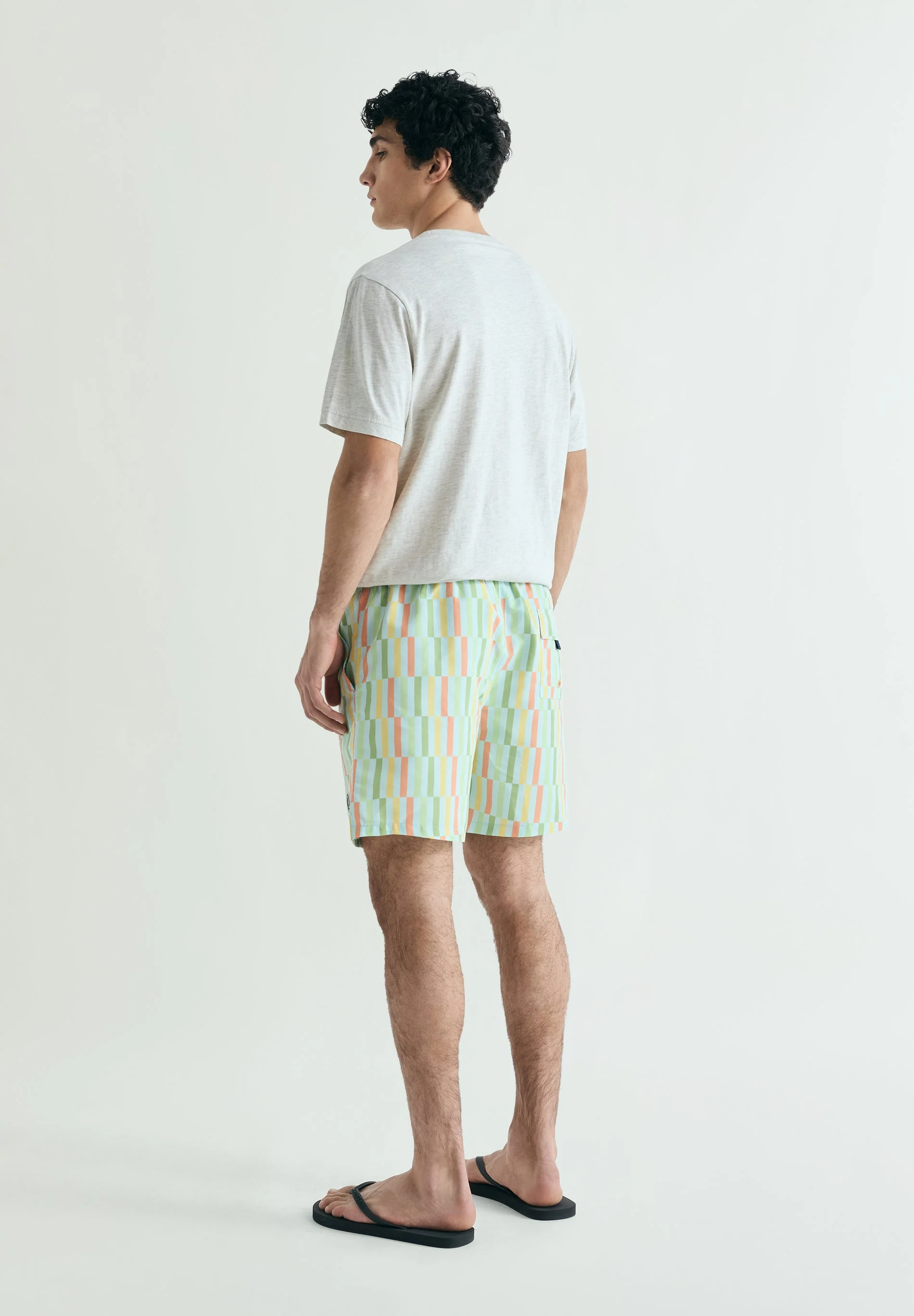 MULTICOLOURED PRINT SWIMSUIT - Image 5