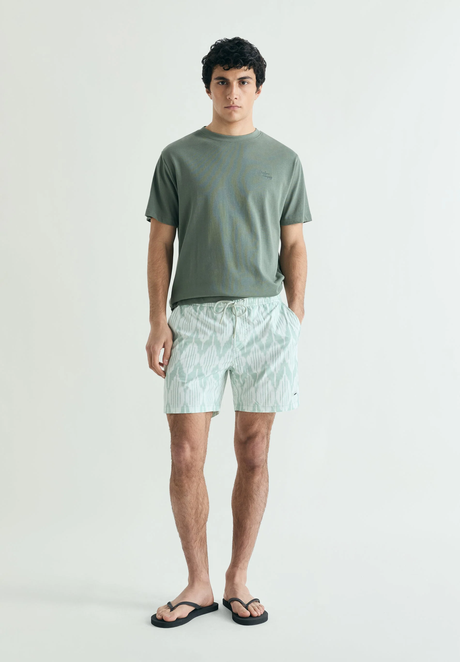 PRINTED SWIMMING TRUNKS