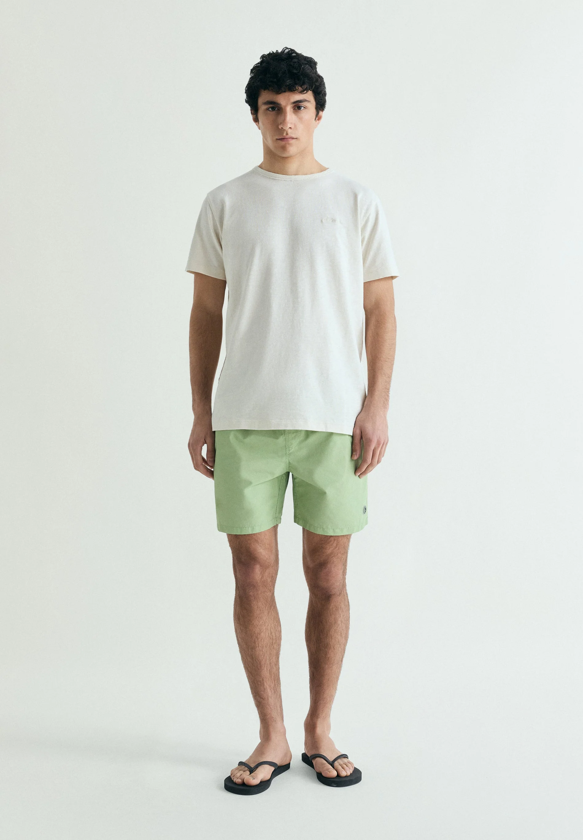 BASIC SWIMMING TRUNKS WITH POCKET