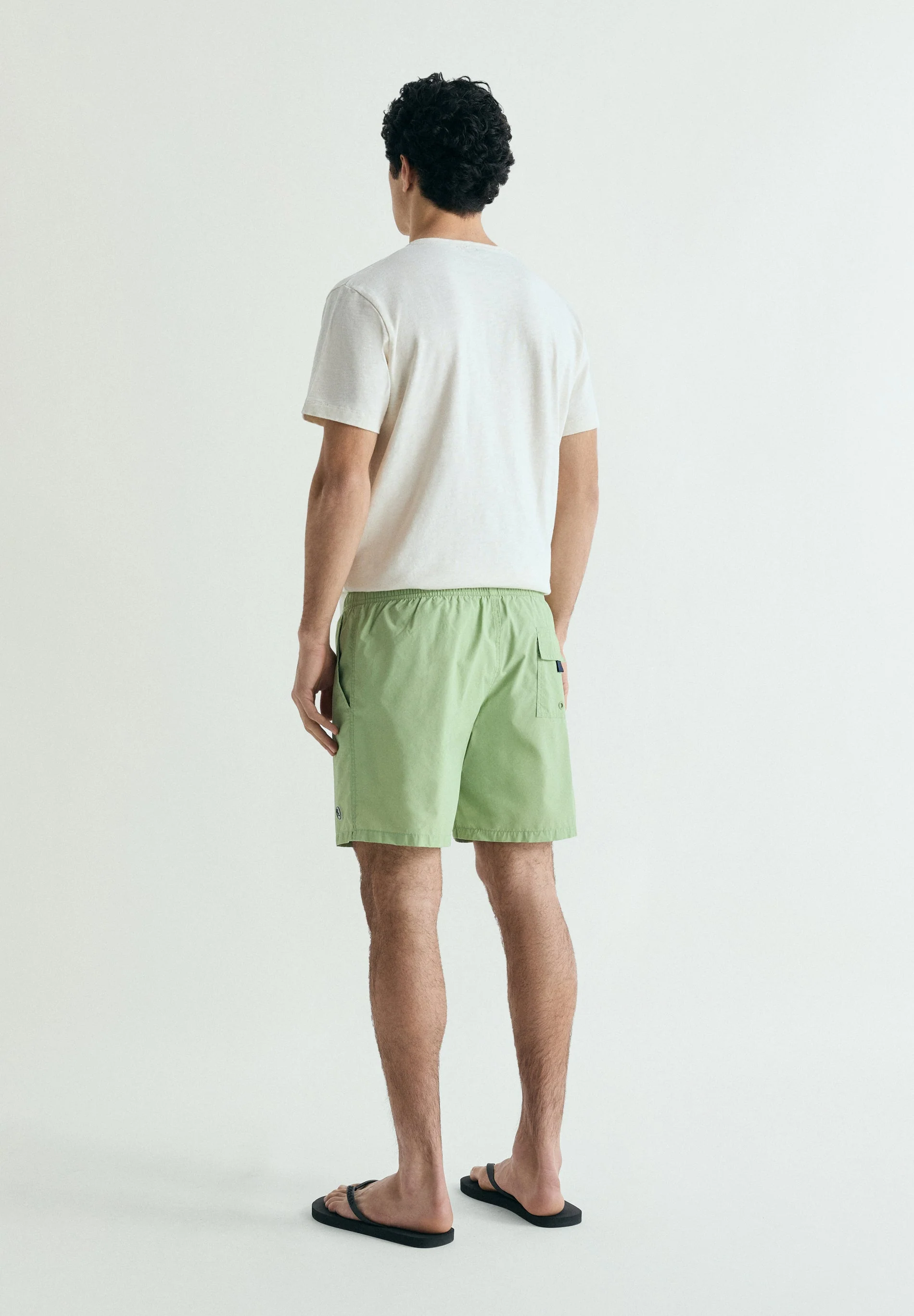 BASIC SWIMMING TRUNKS WITH POCKET - Image 5