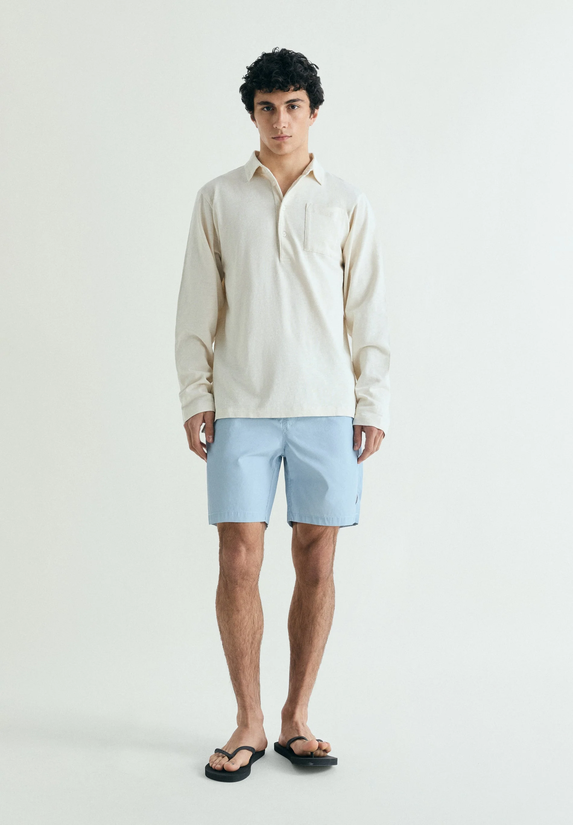 BASIC SWIMMING TRUNKS WITH POCKET
