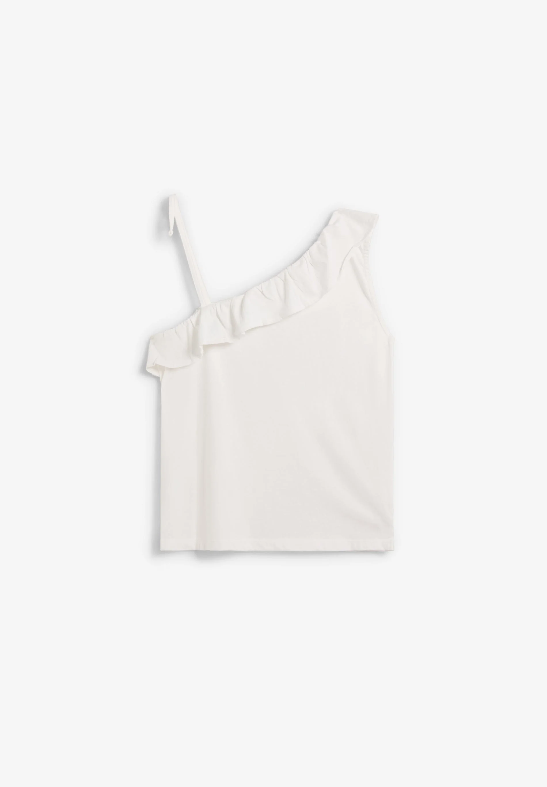 ASYMMETRIC RUFFLE T-SHIRT - Image 6