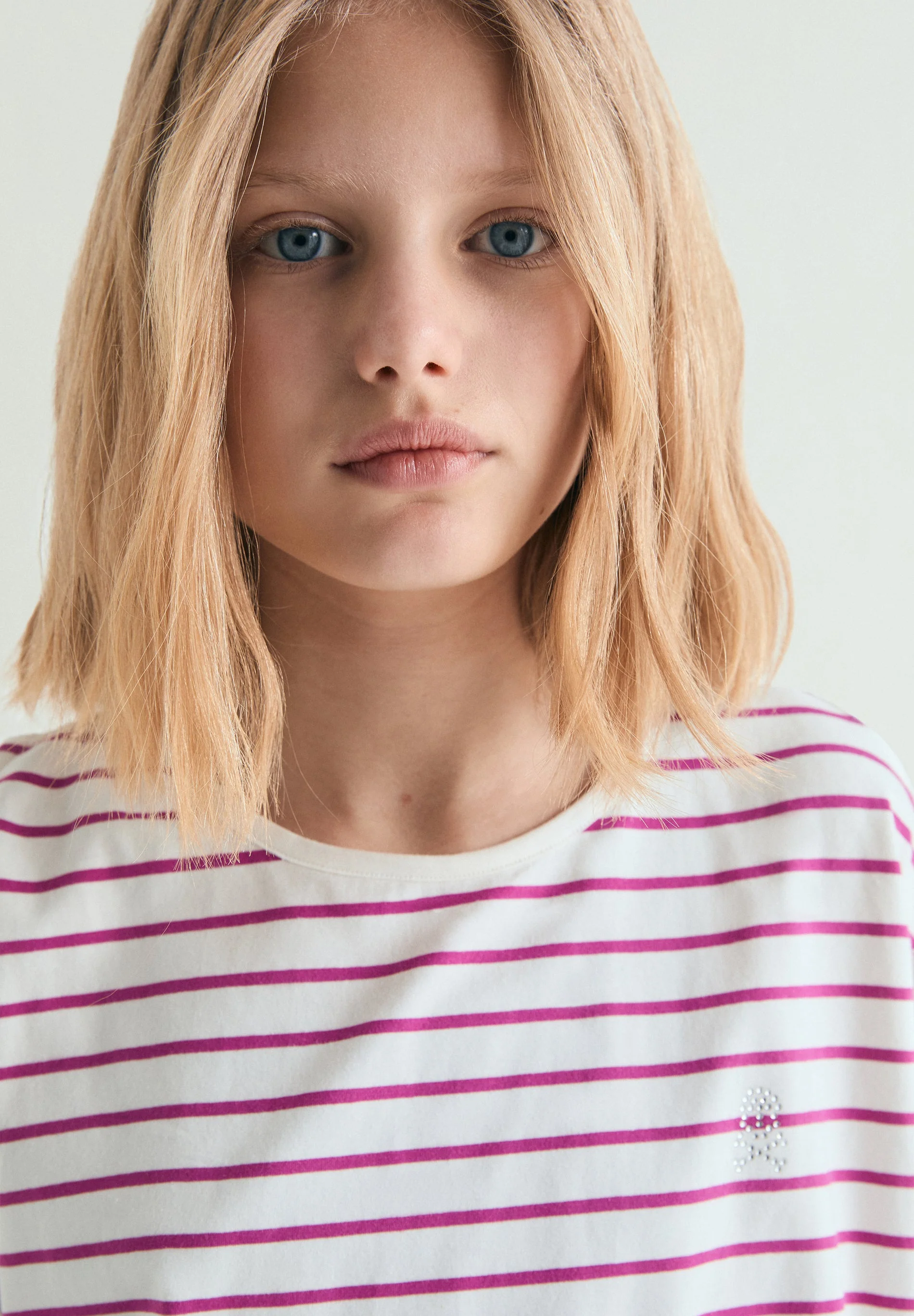 STRIPED CUT OUT T-SHIRT - Image 4