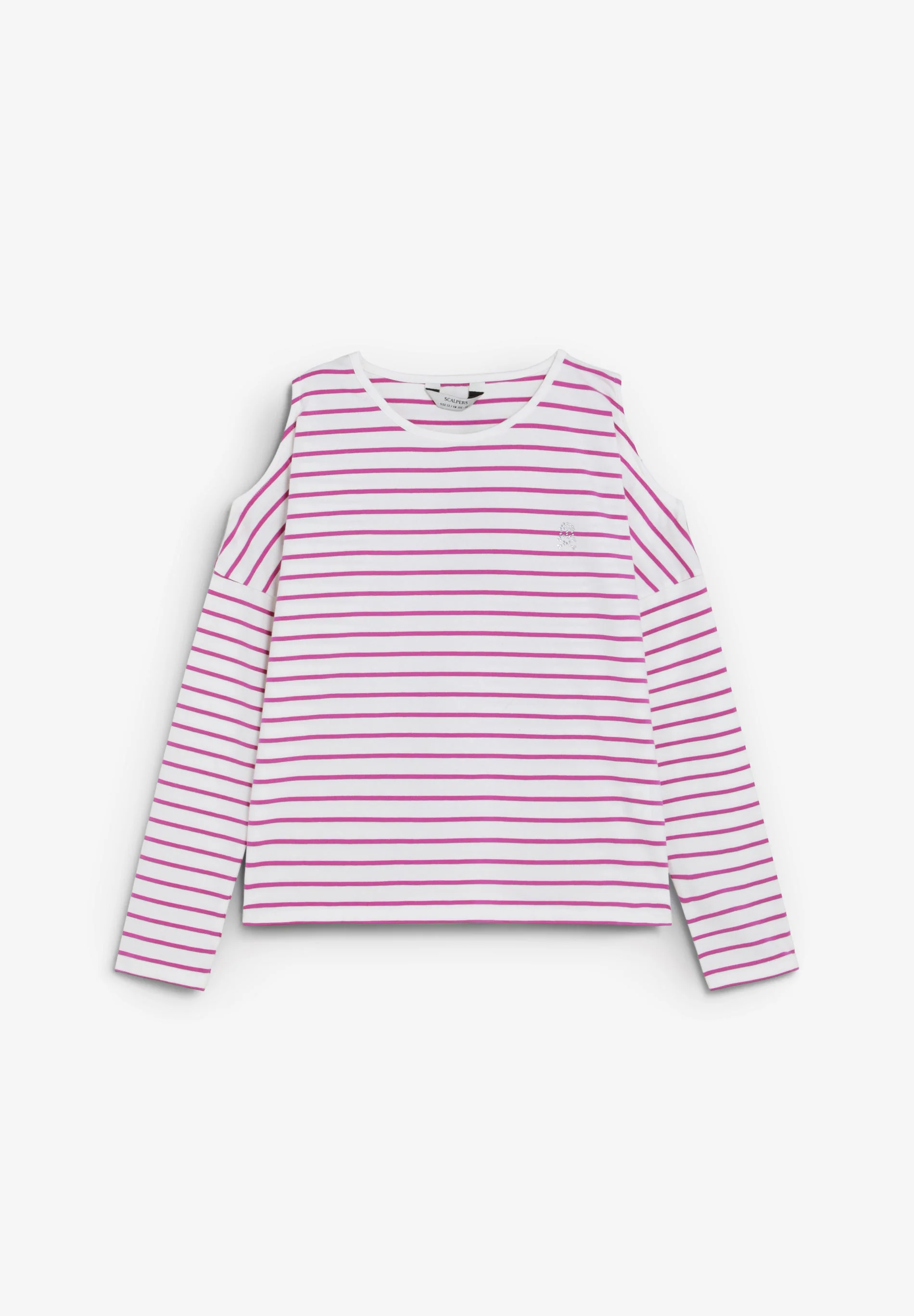 STRIPED CUT OUT T-SHIRT - Image 6