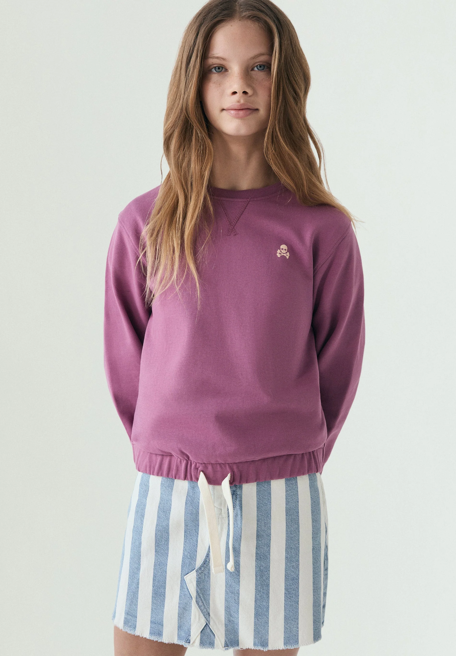 ADJUSTABLE DRAWSTRING SWEATSHIRT - Image 2