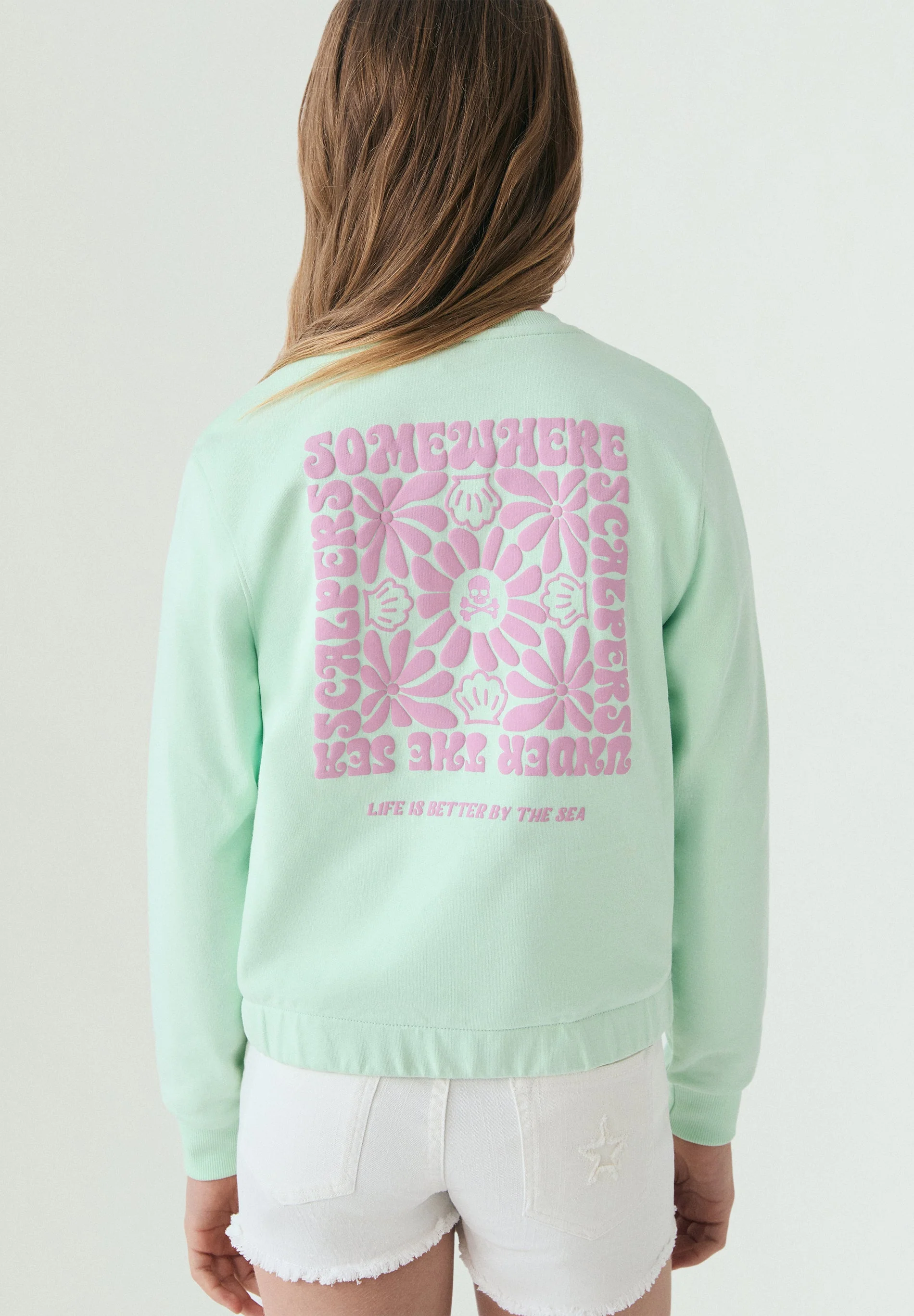 ADJUSTABLE DRAWSTRING SWEATSHIRT