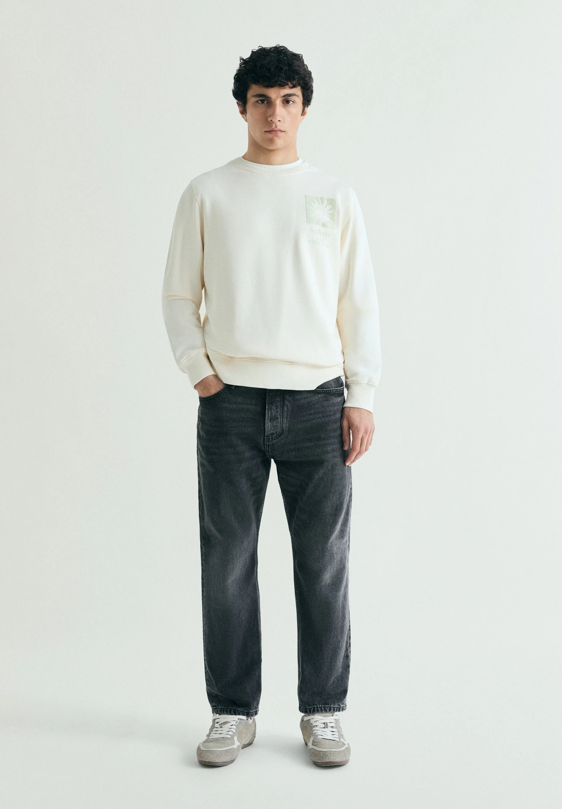 RELAXED FIT PRINTED SWEATSHIRT - Image 2