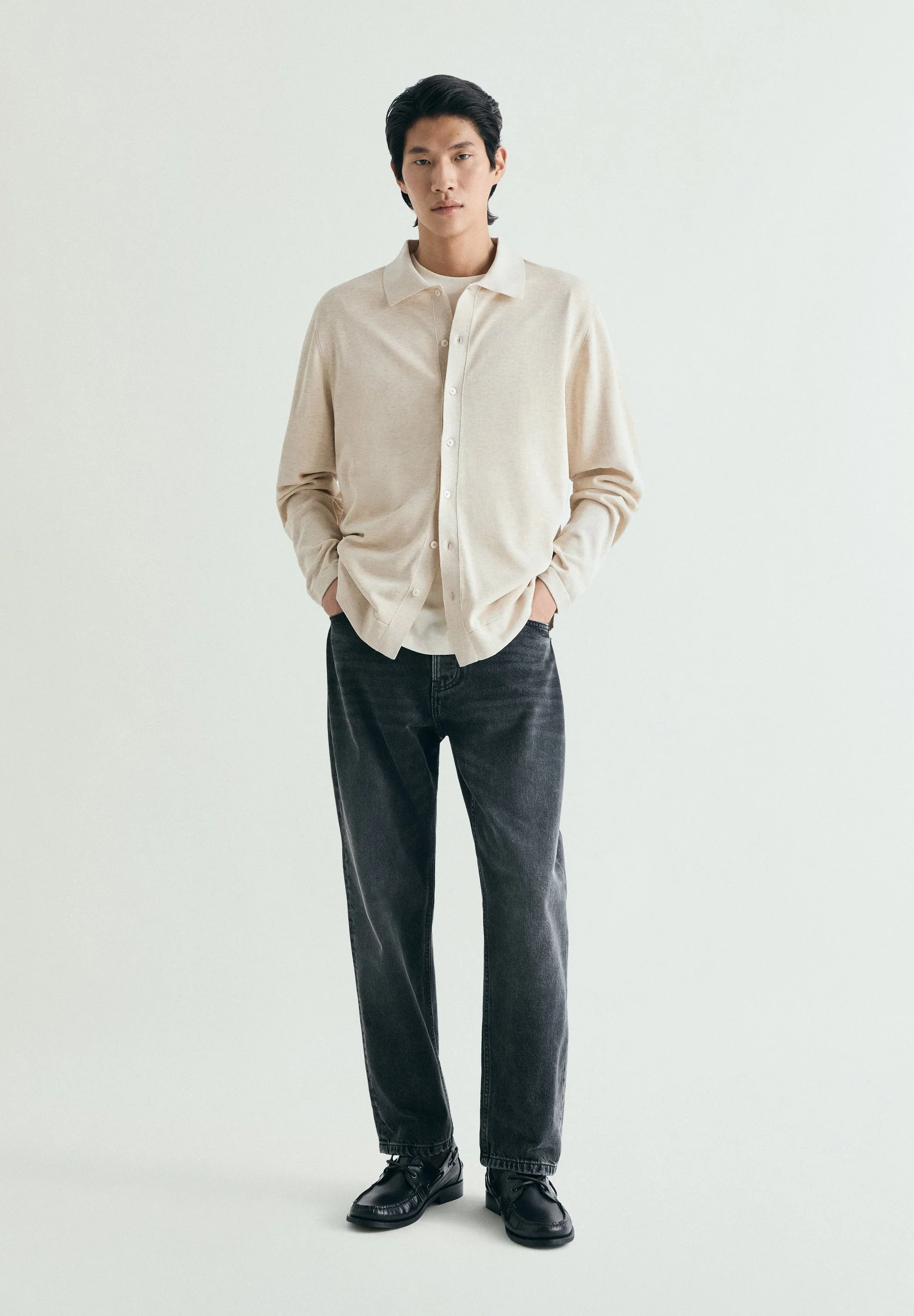 FINE KNIT CARDIGAN - Image 4