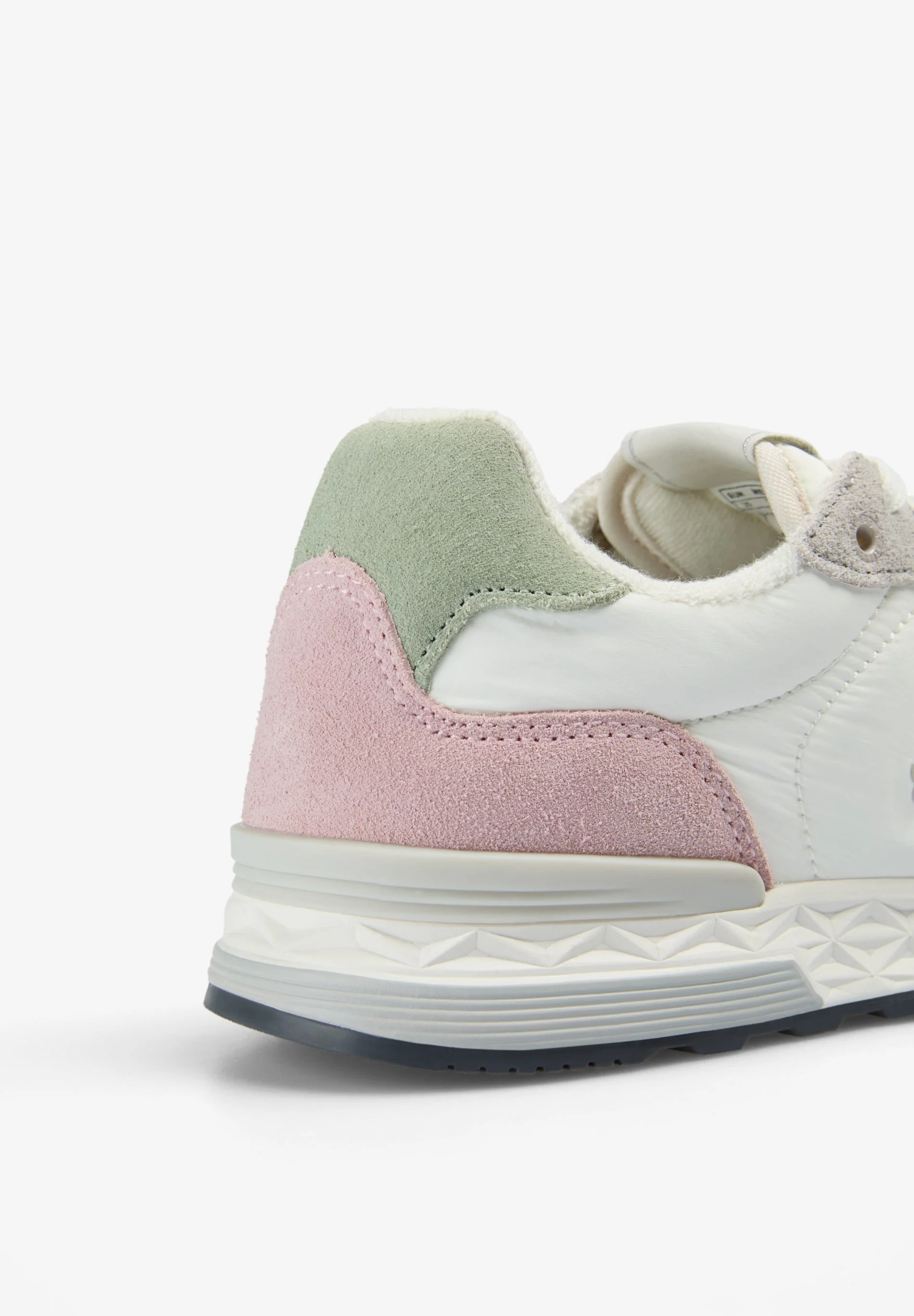 CONTRAST SPLIT SUEDE SNEAKERS - Image 5