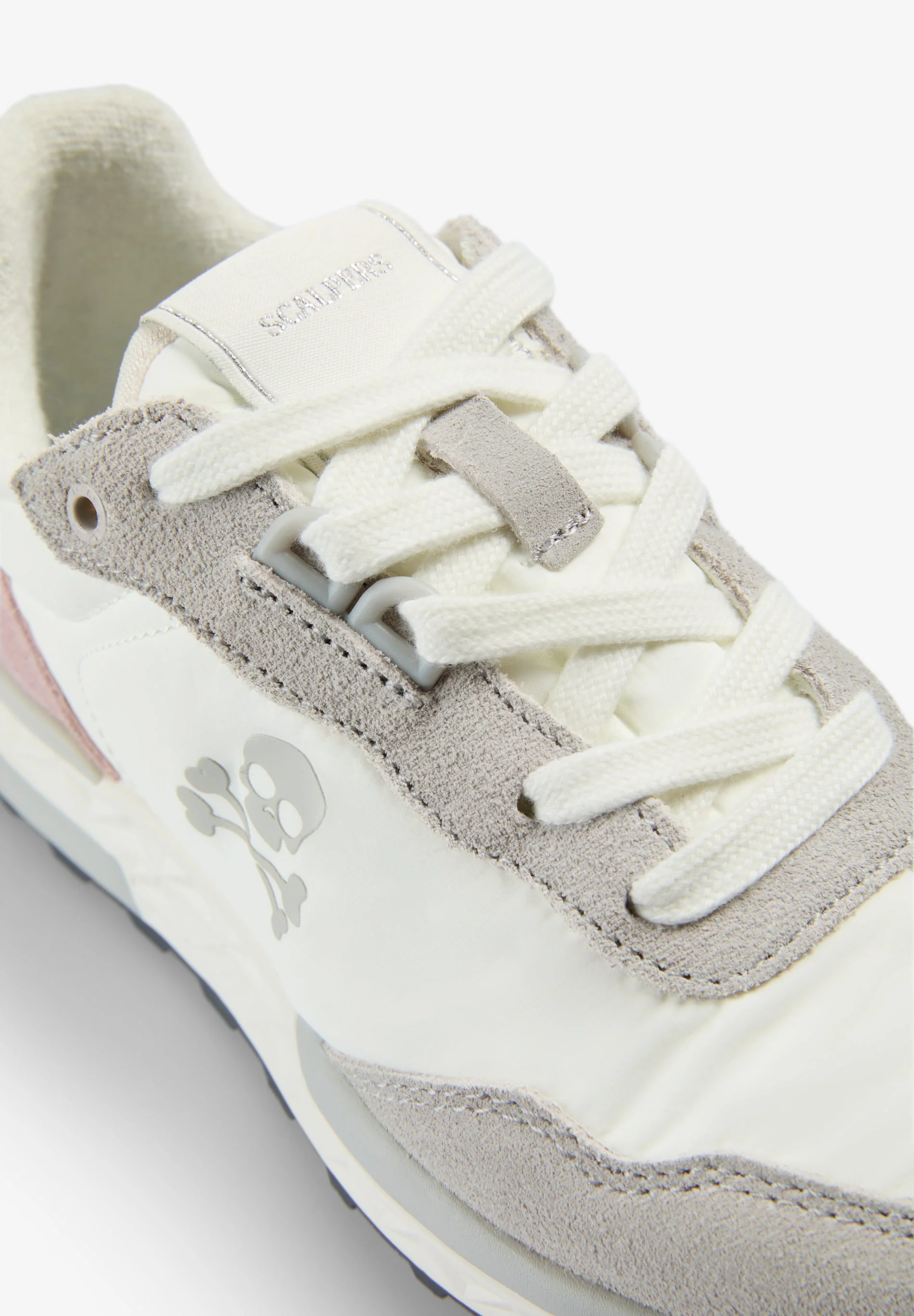CONTRAST SPLIT SUEDE SNEAKERS - Image 6
