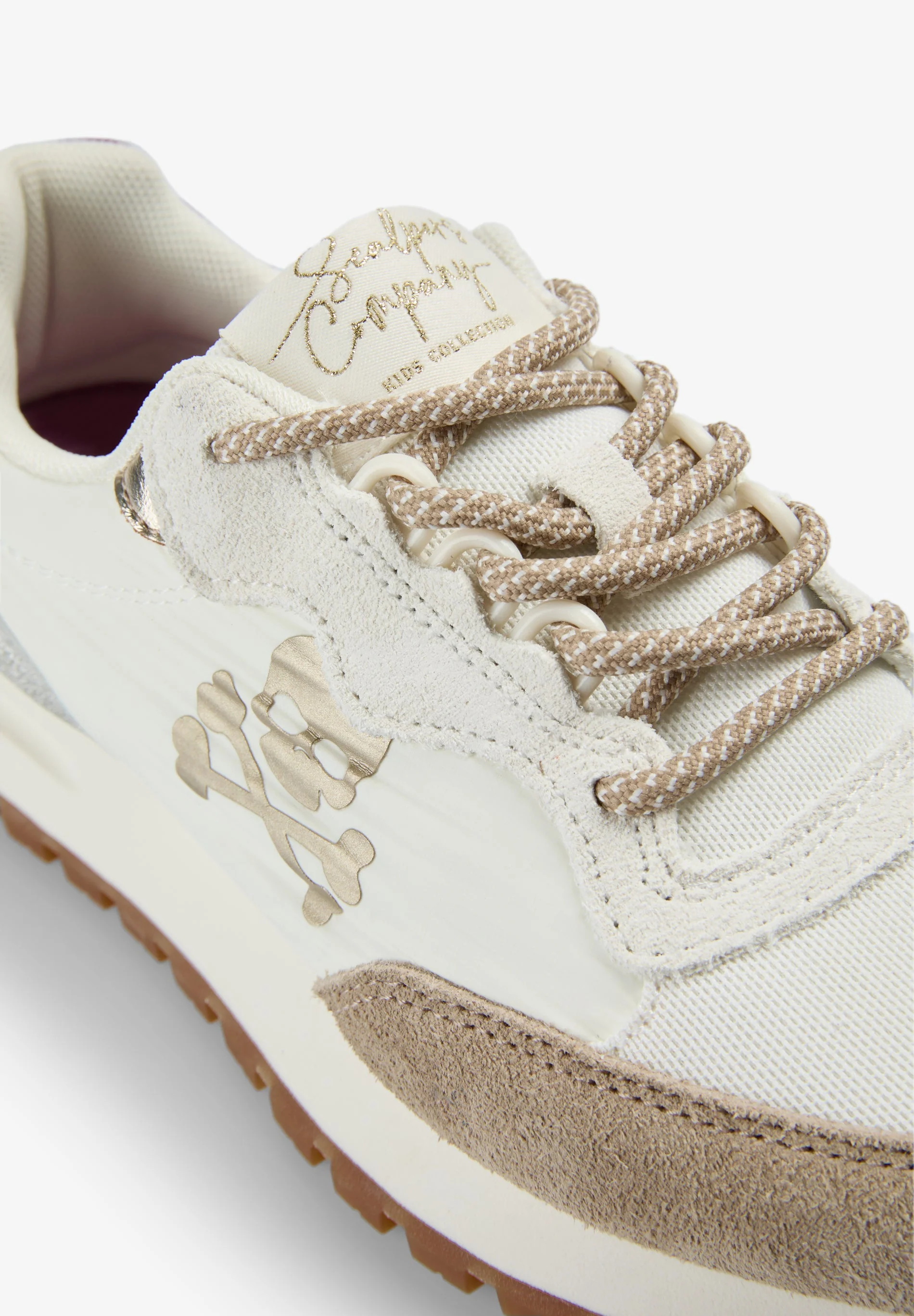 CONTRAST SPLIT SUEDE SNEAKERS - Image 6