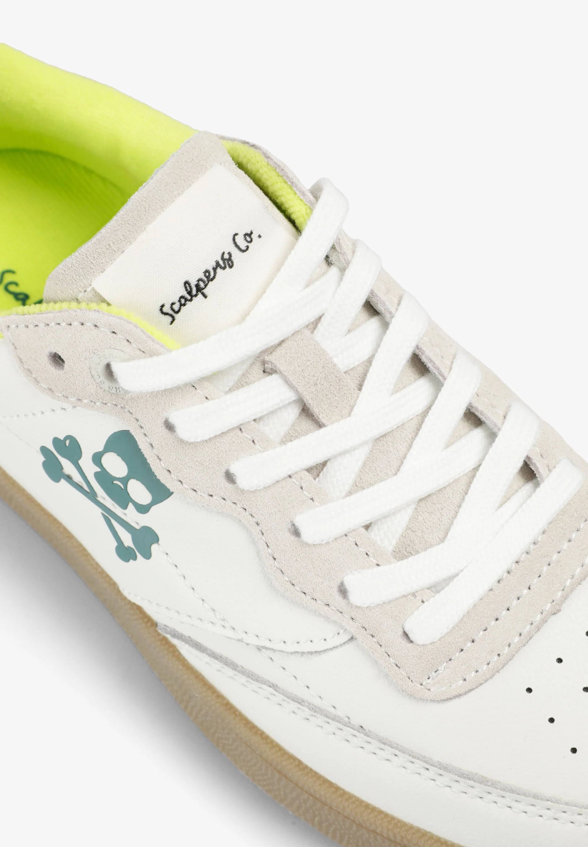 SNEAKERS WITH NEON SKULL DETAIL - Image 6