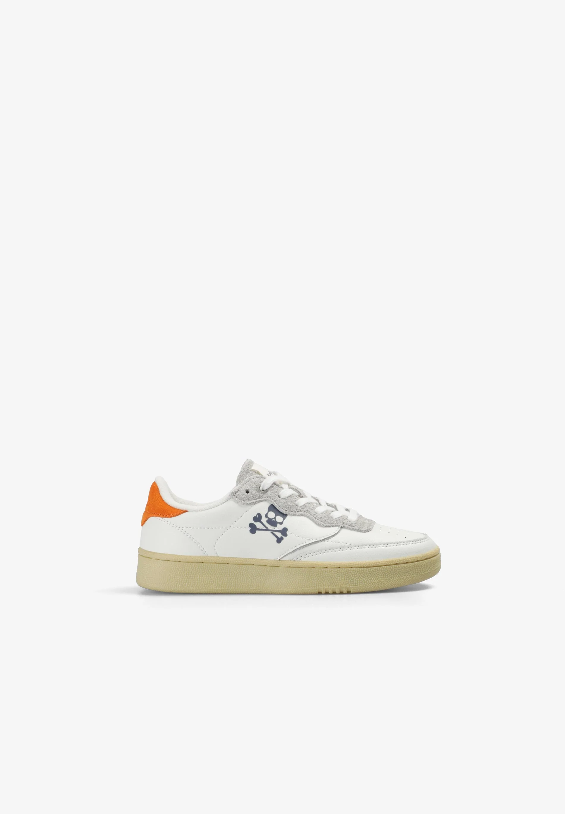 CONTRAST SKULL SNEAKERS