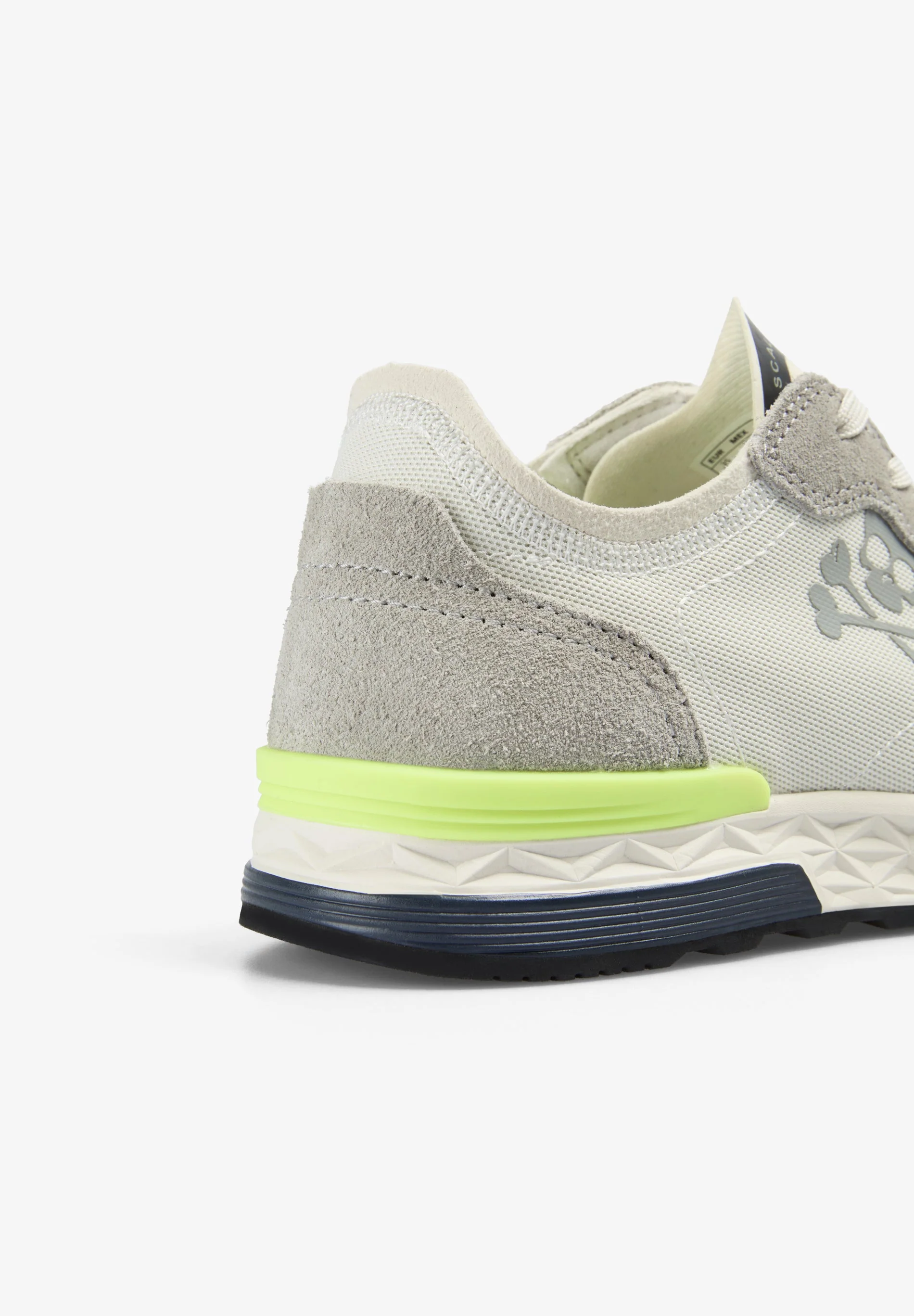 CONTRAST LIME RETRO SNEAKERS - Image 5