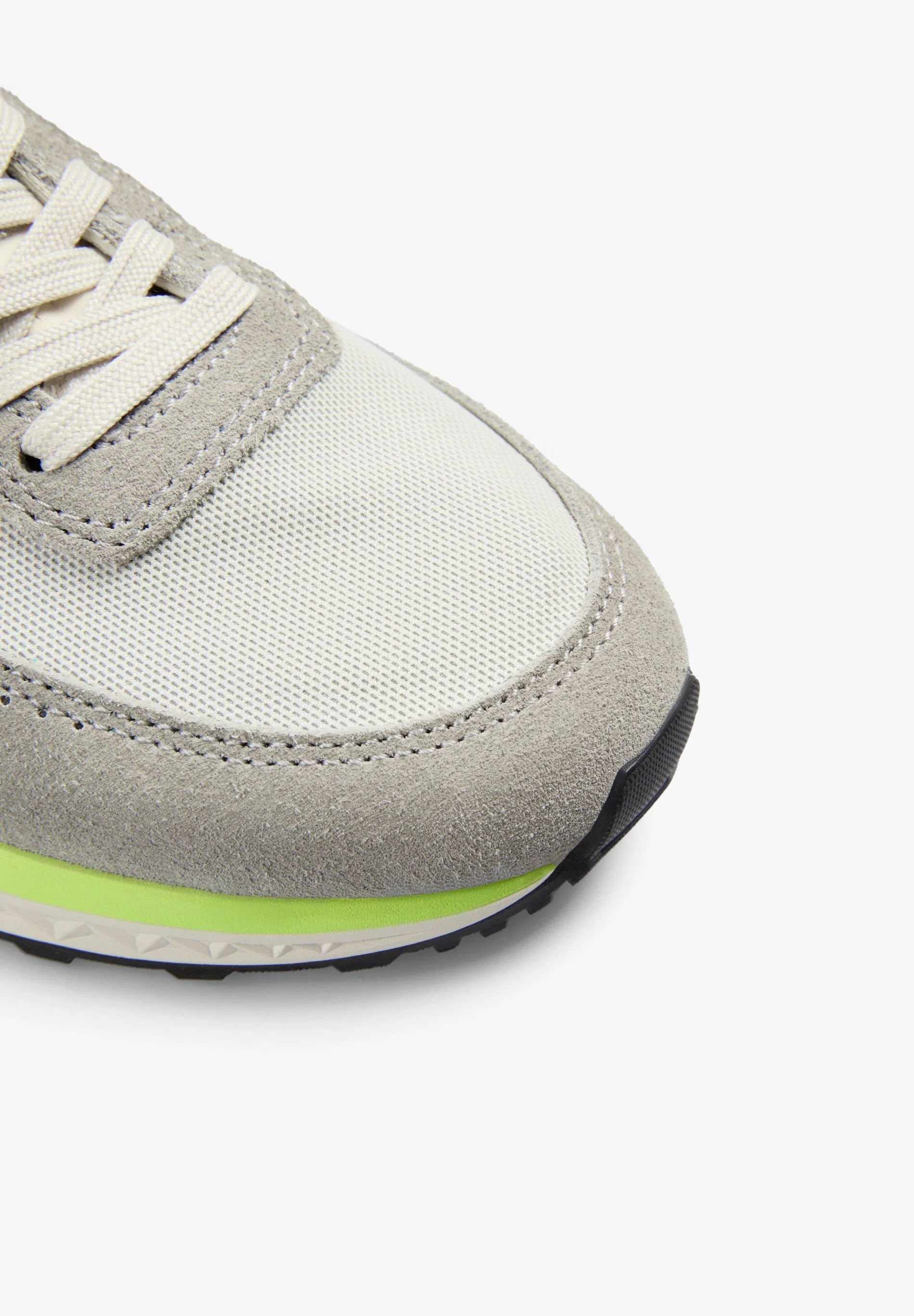 CONTRAST LIME RETRO SNEAKERS - Image 7