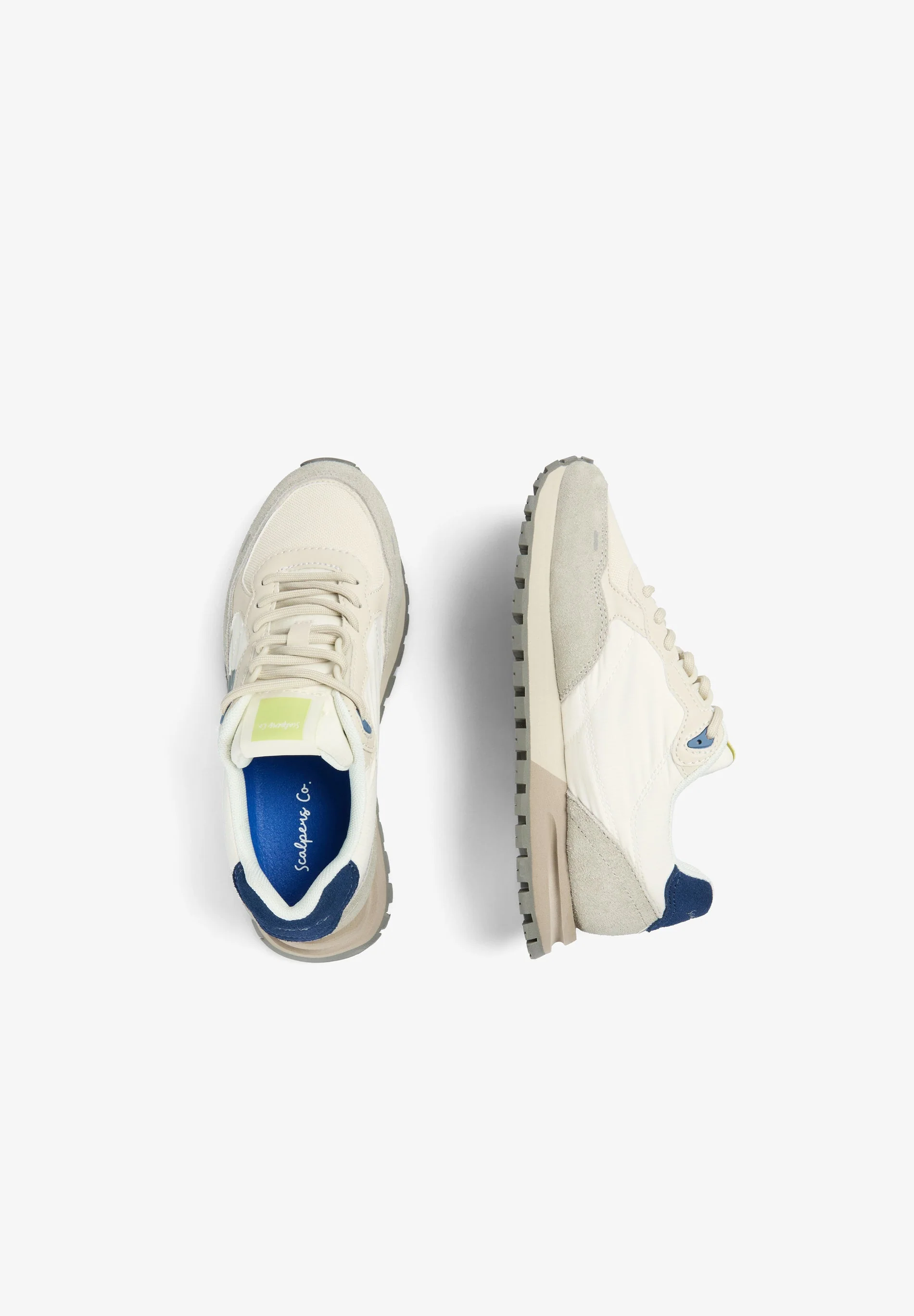 BLUE CONTRAST SKULL SNEAKERS - Image 8