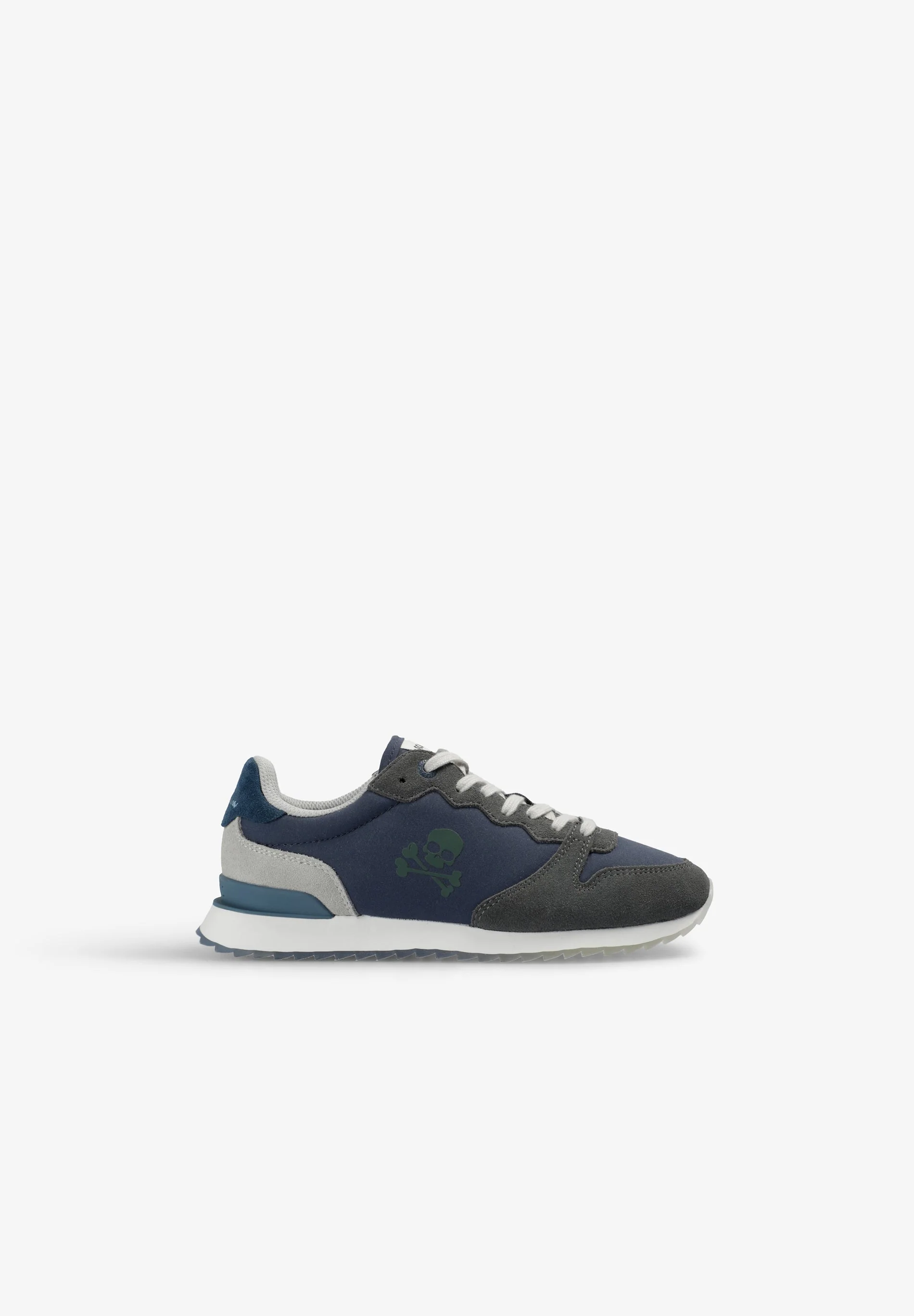 CONTRAST SOLE SNEAKERS
