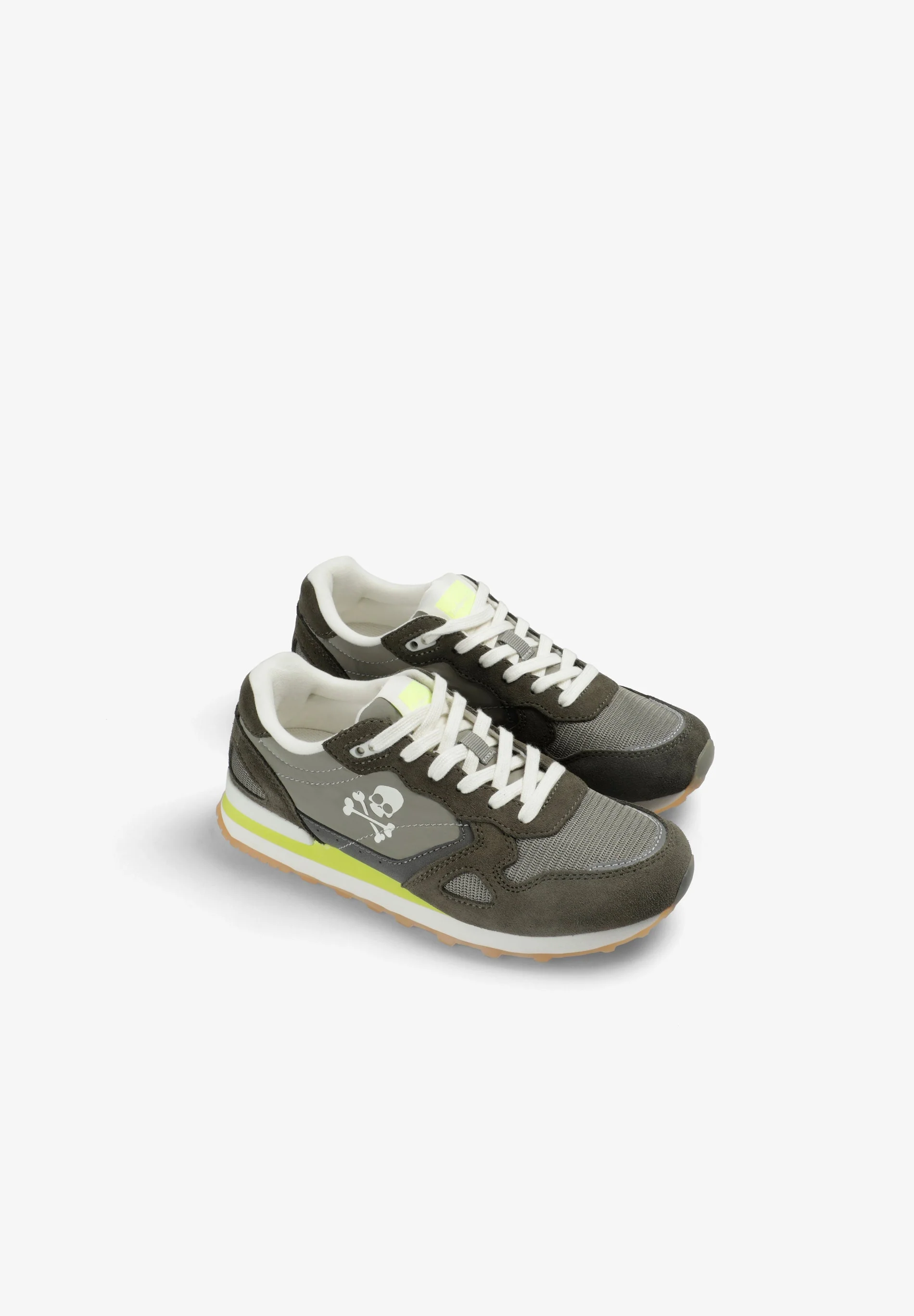 SKULL SNEAKERS WITH CONTRAST SOLE - Image 2