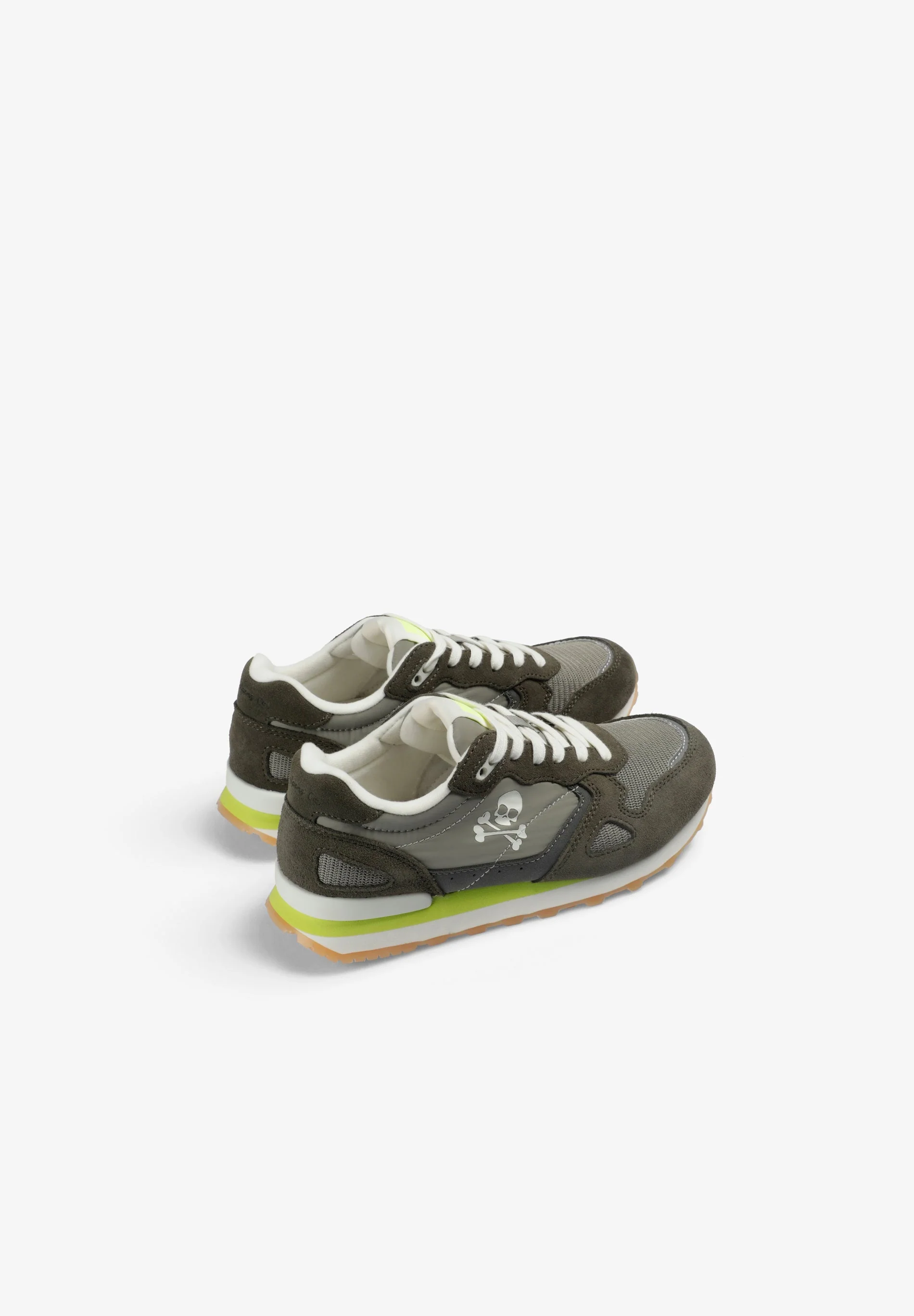 SKULL SNEAKERS WITH CONTRAST SOLE - Image 3