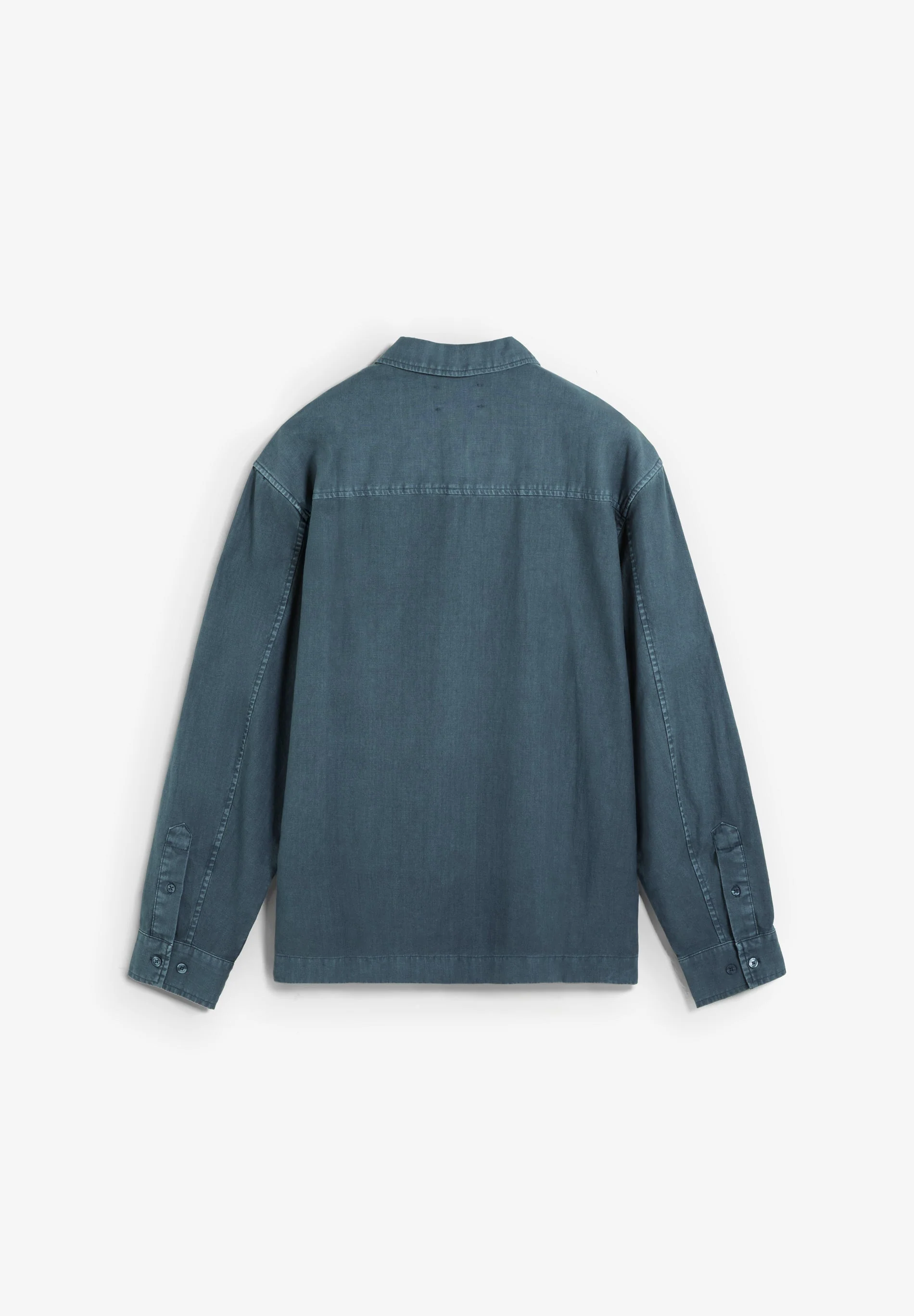 LINEN LOOSE FIT POLO SHIRT - Image 6