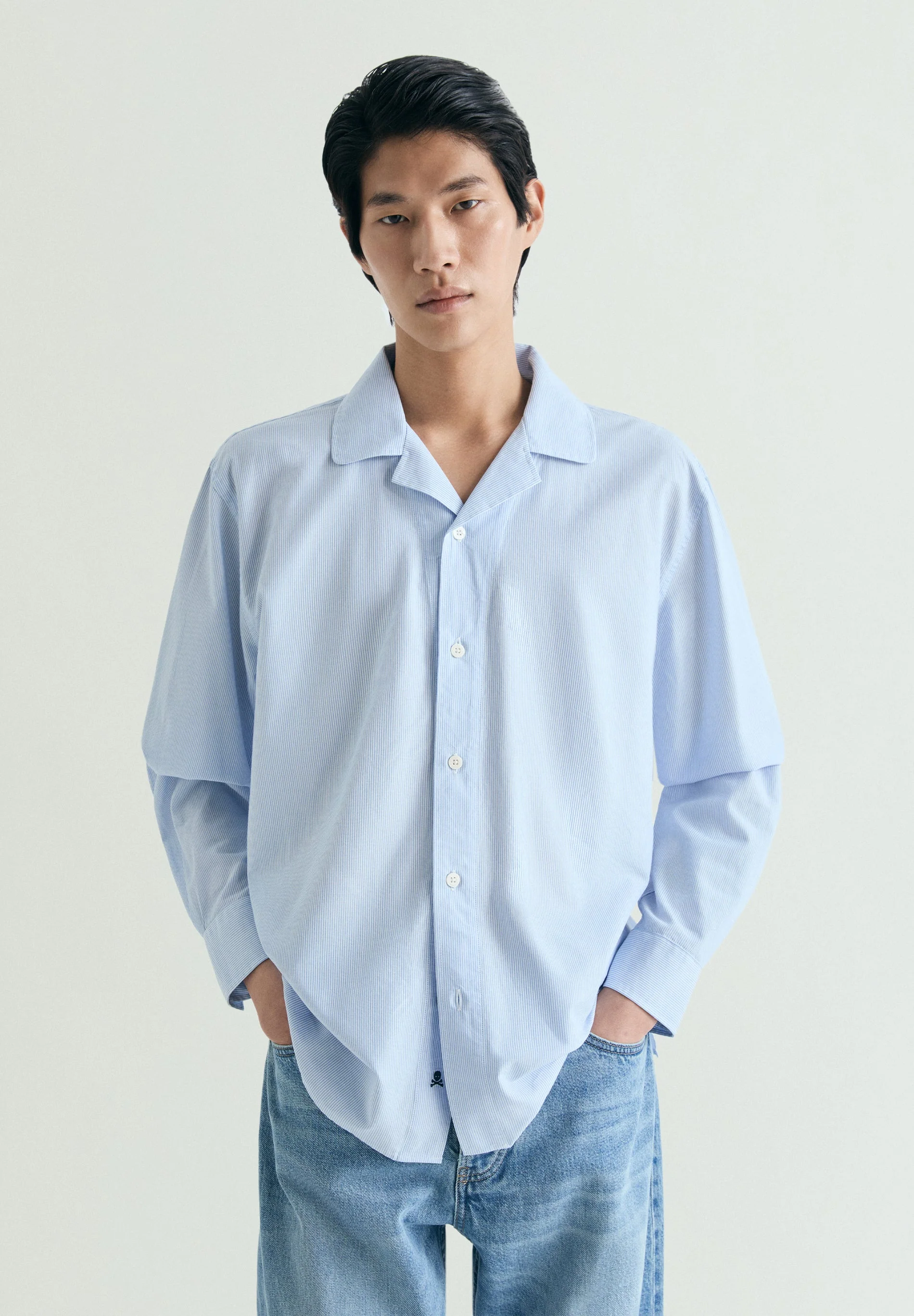 STRIPED OXFORD SHIRT