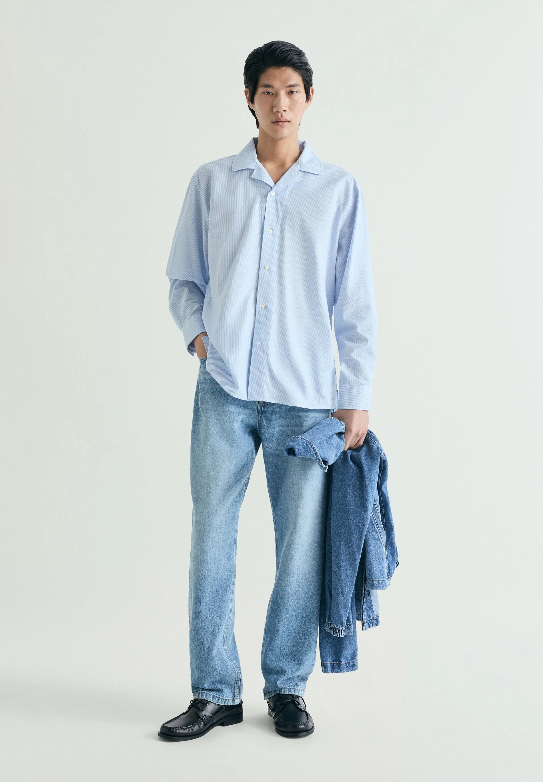 STRIPED OXFORD SHIRT - Image 2