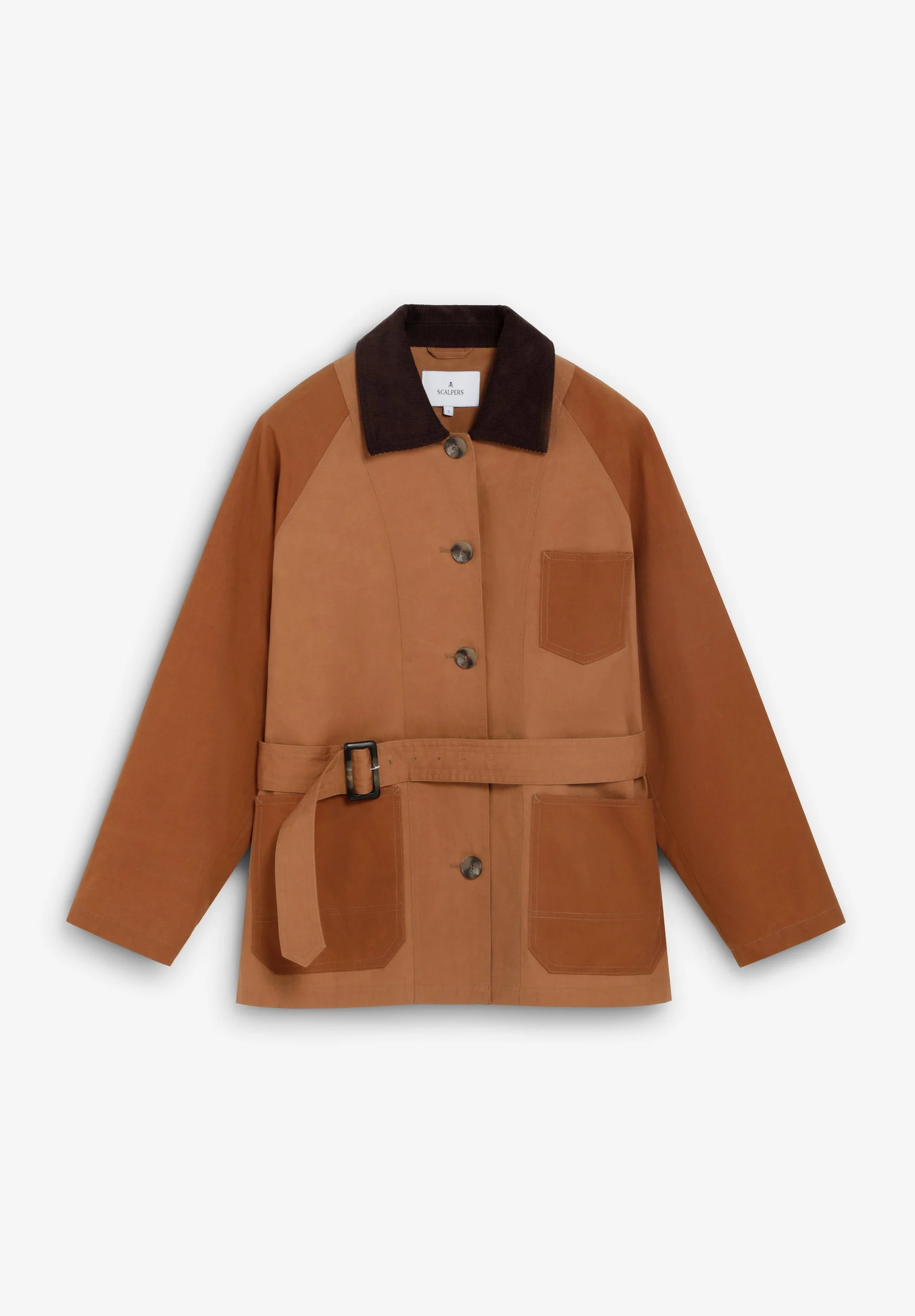 TWO-TONE WAXED JACKET - Image 6