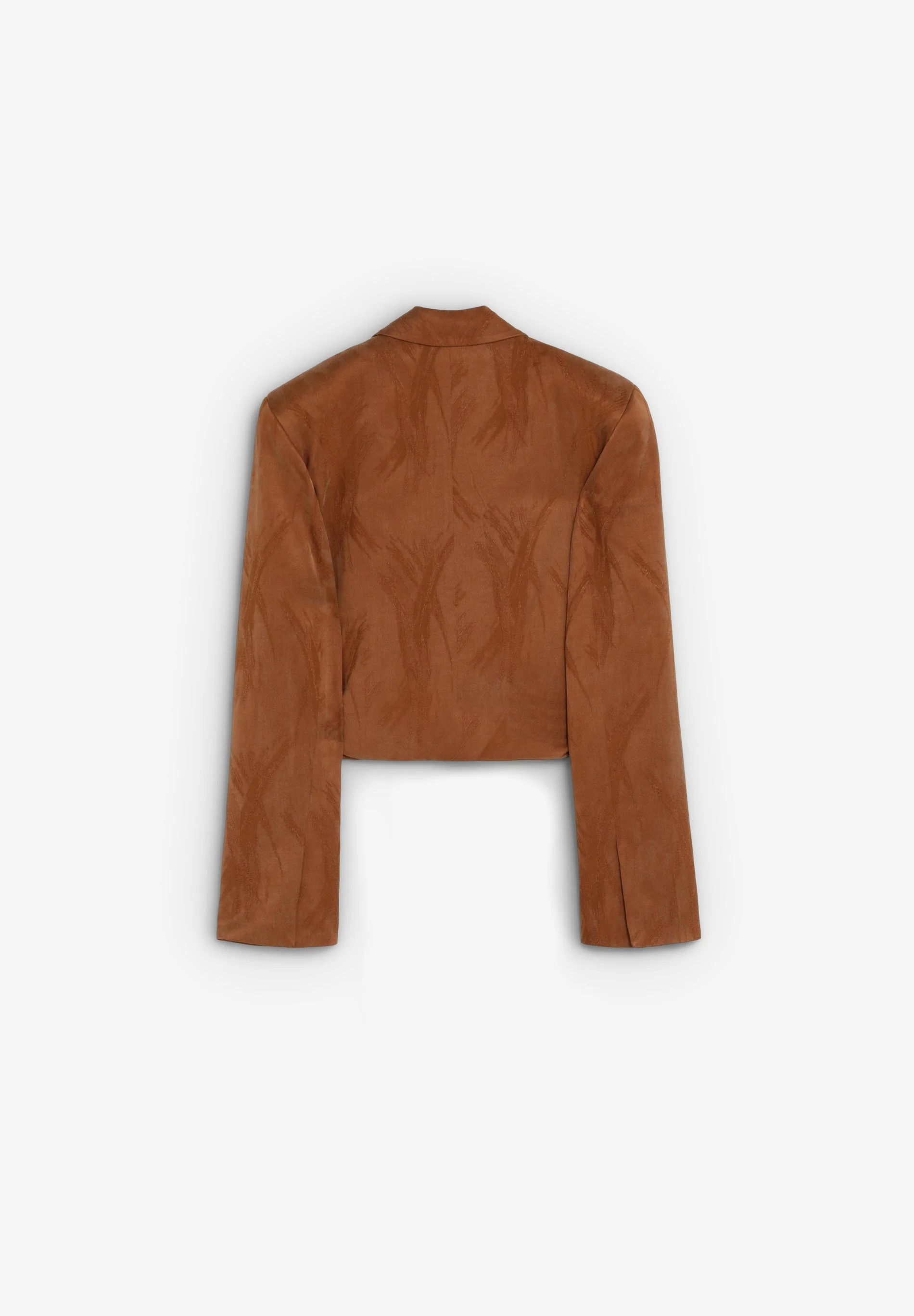 CROPPED JACQUARD BLAZER - Image 3