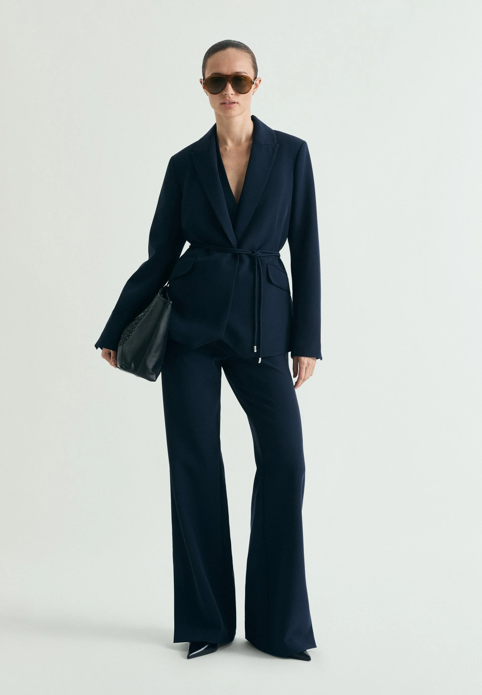 BLAZER WITH KNOT AT THE BELT - Image 7
