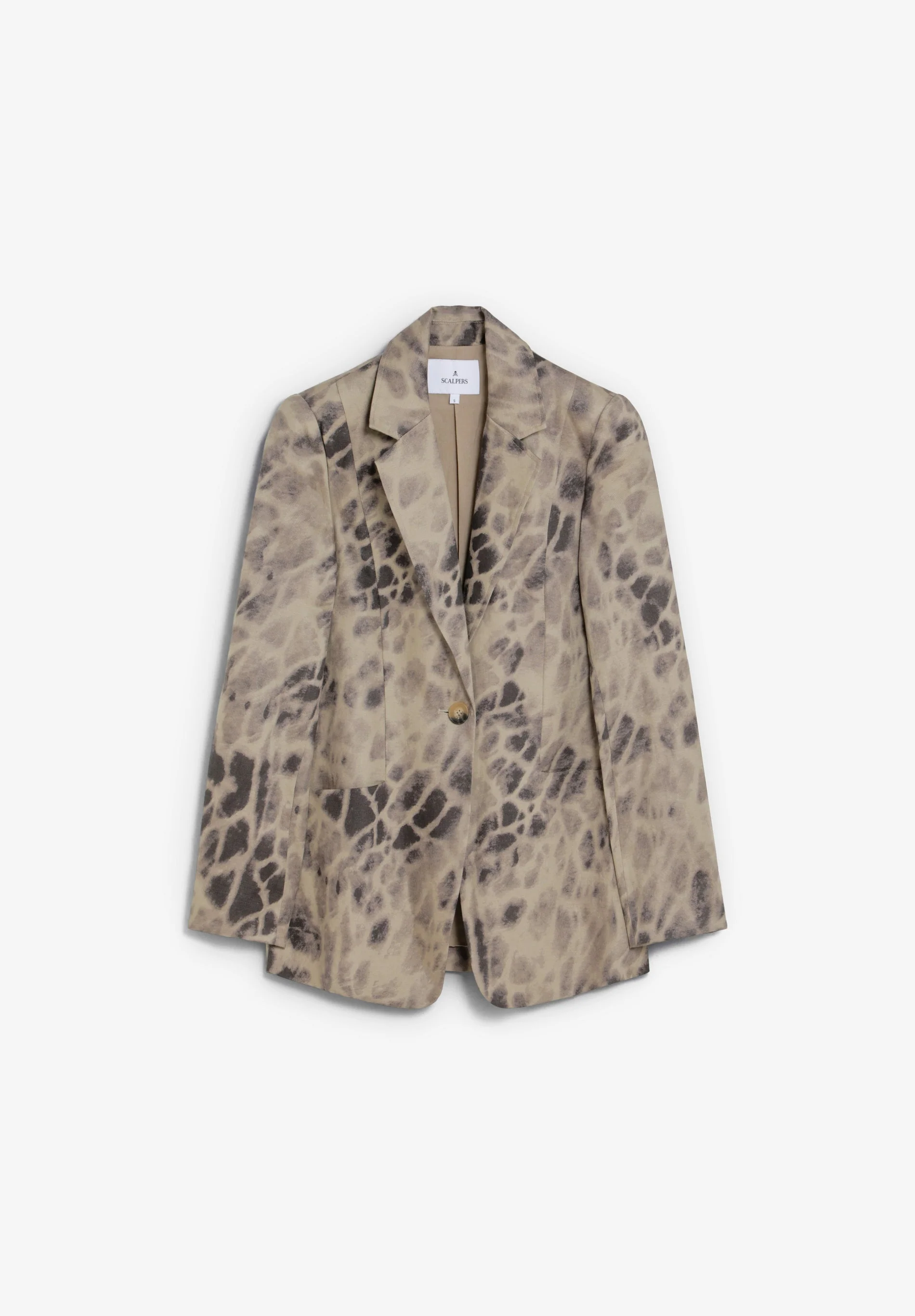 PRINTED LINEN BLAZER - Image 5