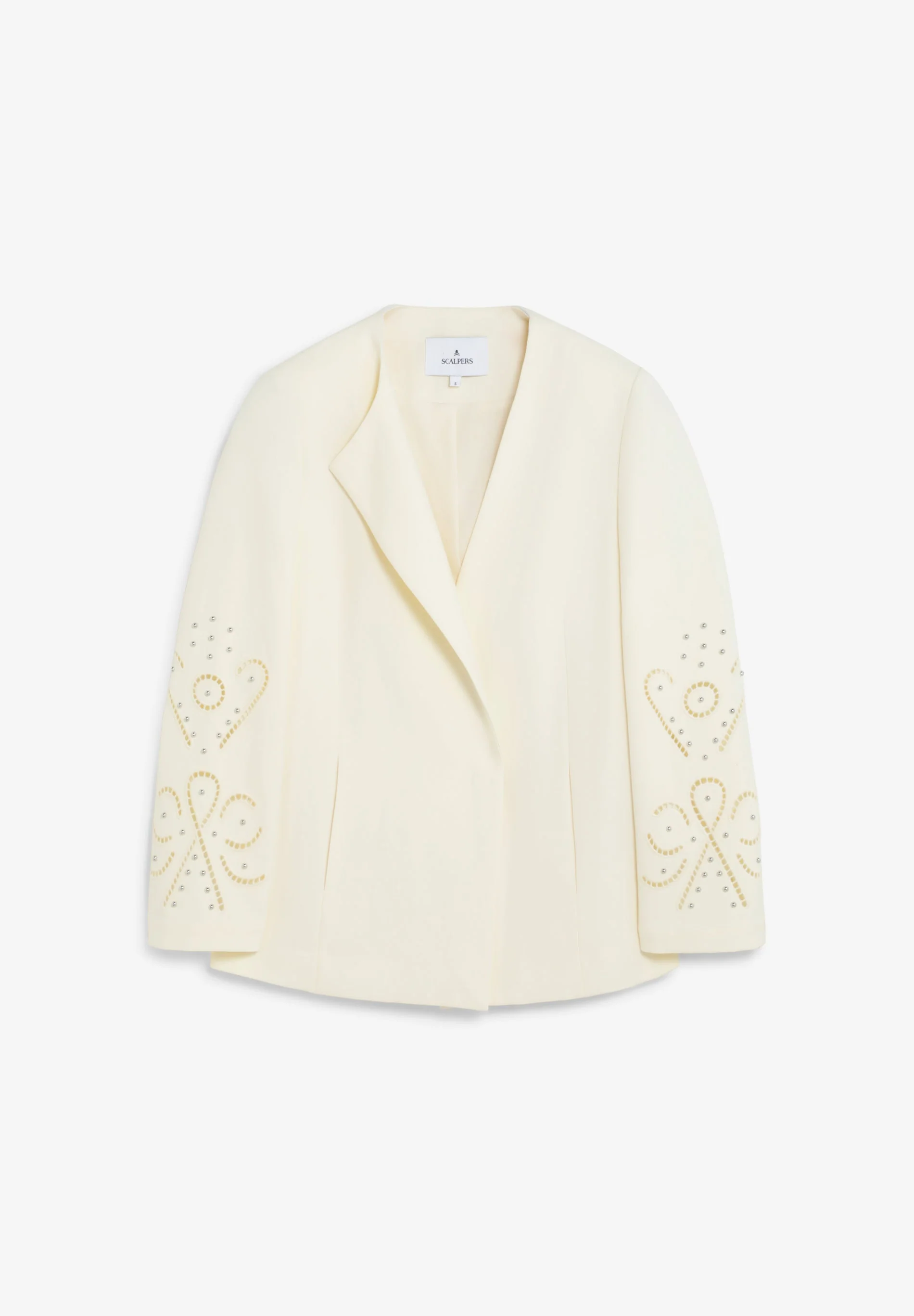 BLAZER WITH PERFORATED DETAILS - Image 2