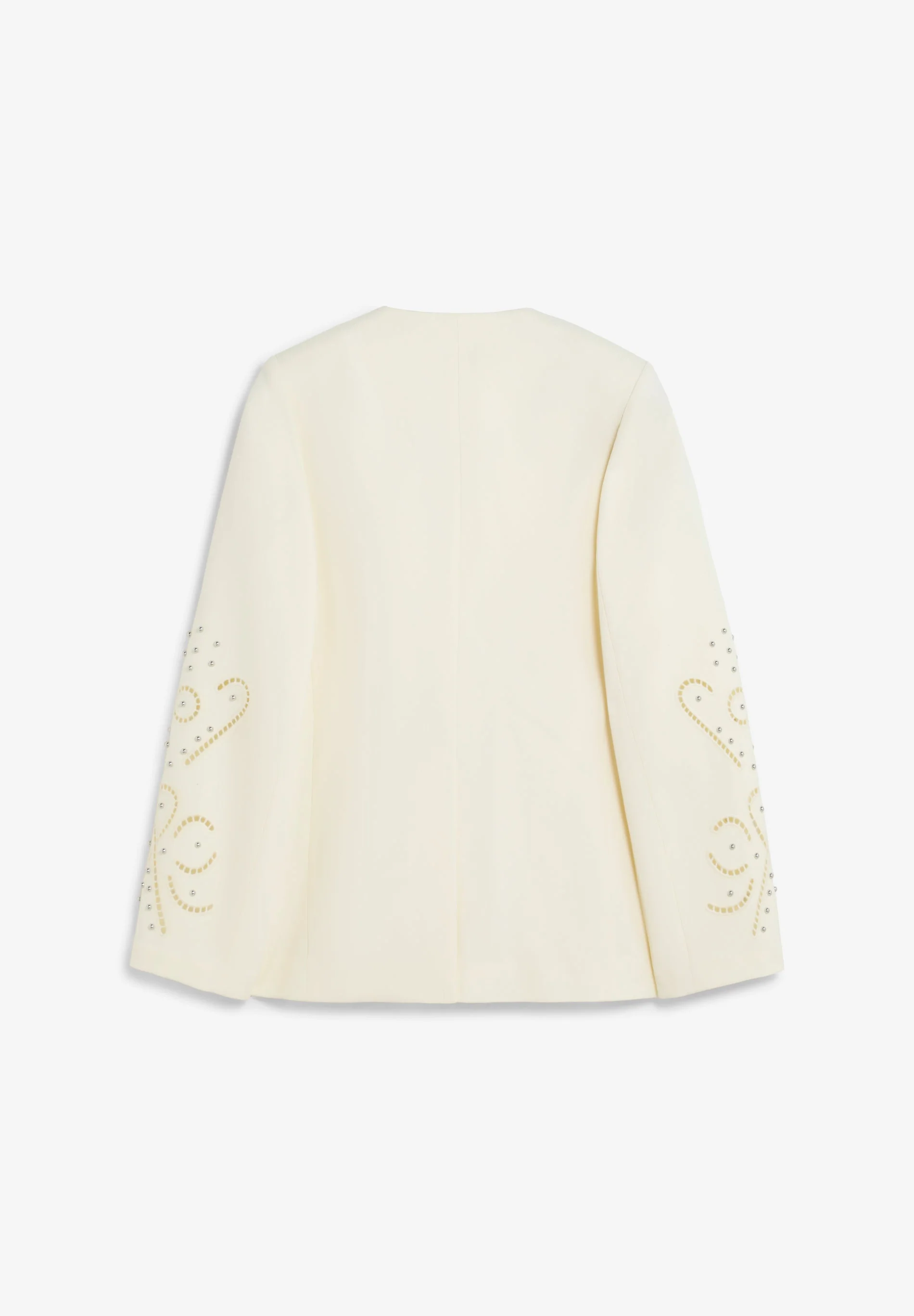 BLAZER WITH PERFORATED DETAILS - Image 3