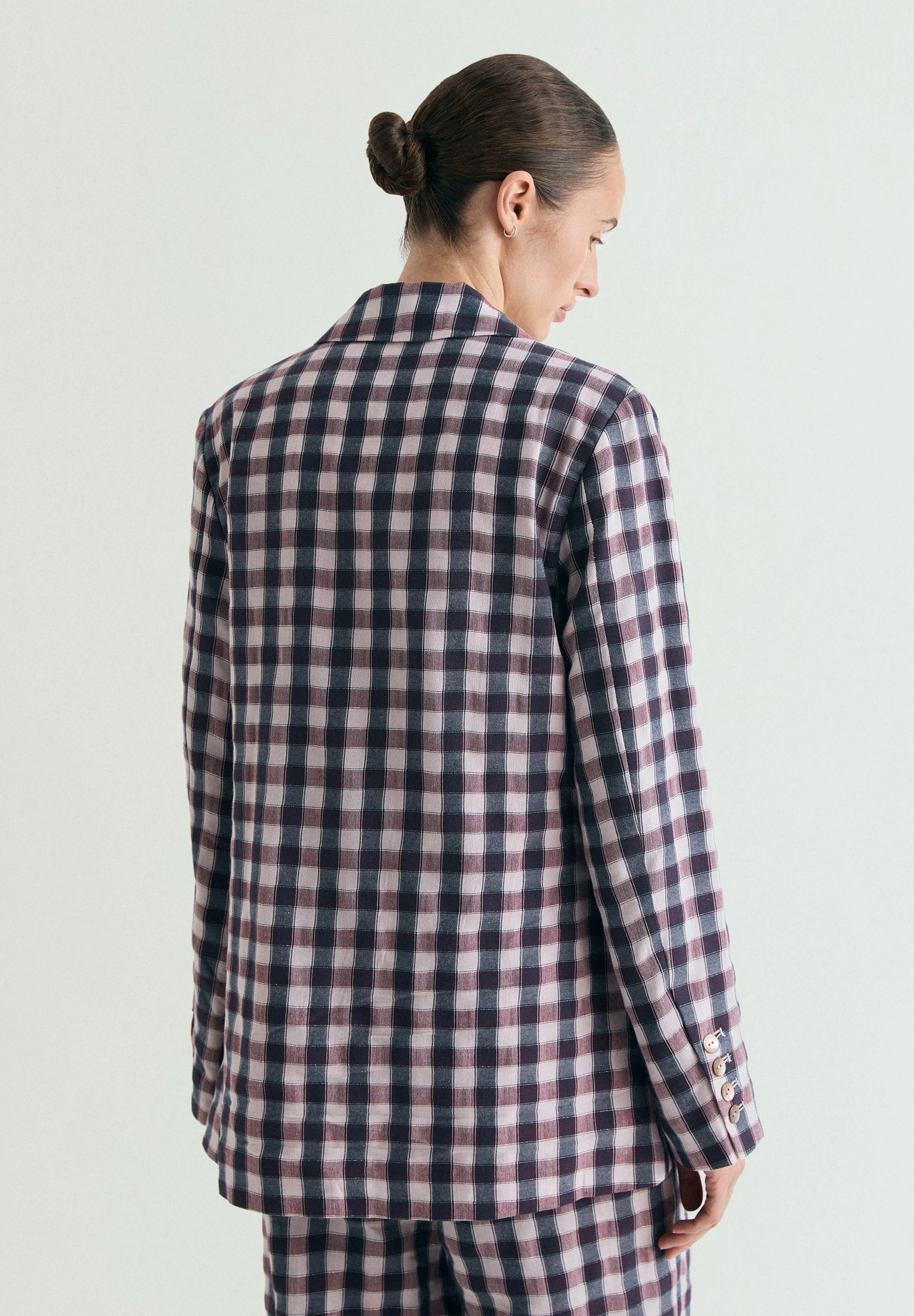 GINGHAM BLAZER - Image 4