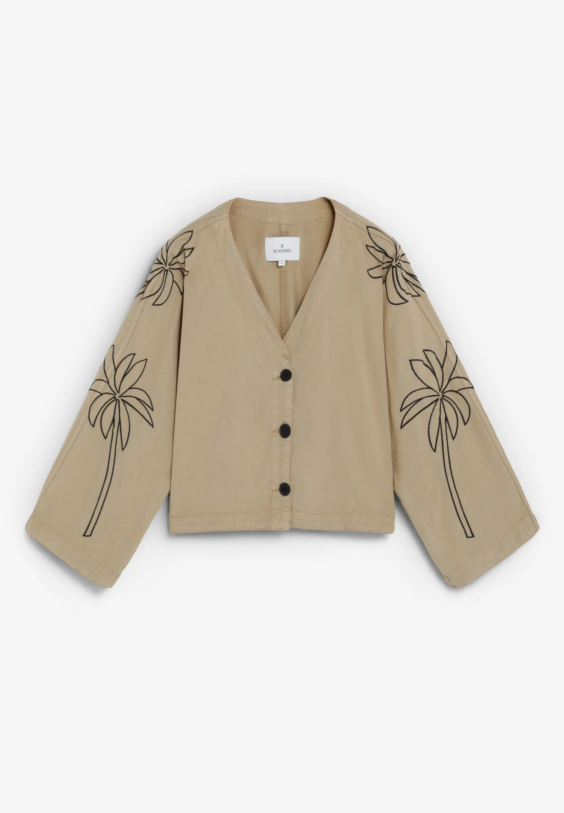 EMBROIDERED FLOWING SHIRT - Image 4