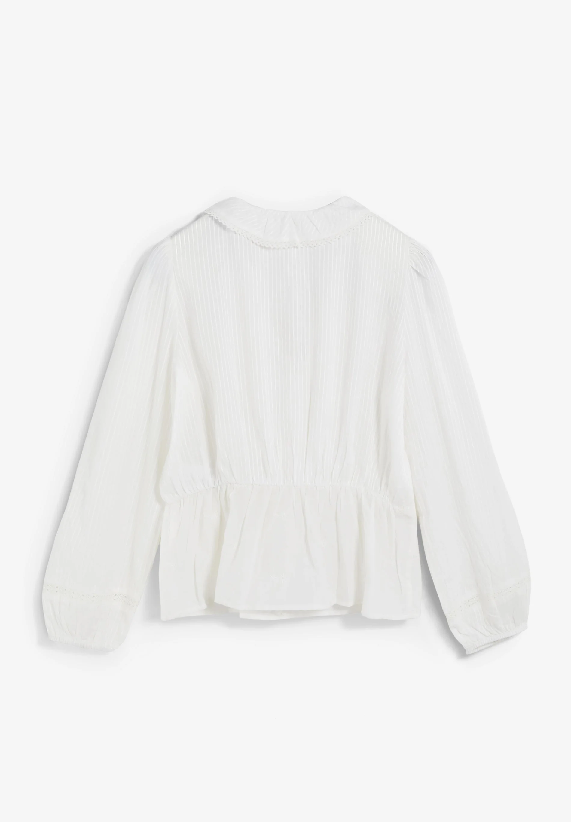 BLOUSE WITH RUFFLES AND RUCHED DETAILS - Image 2