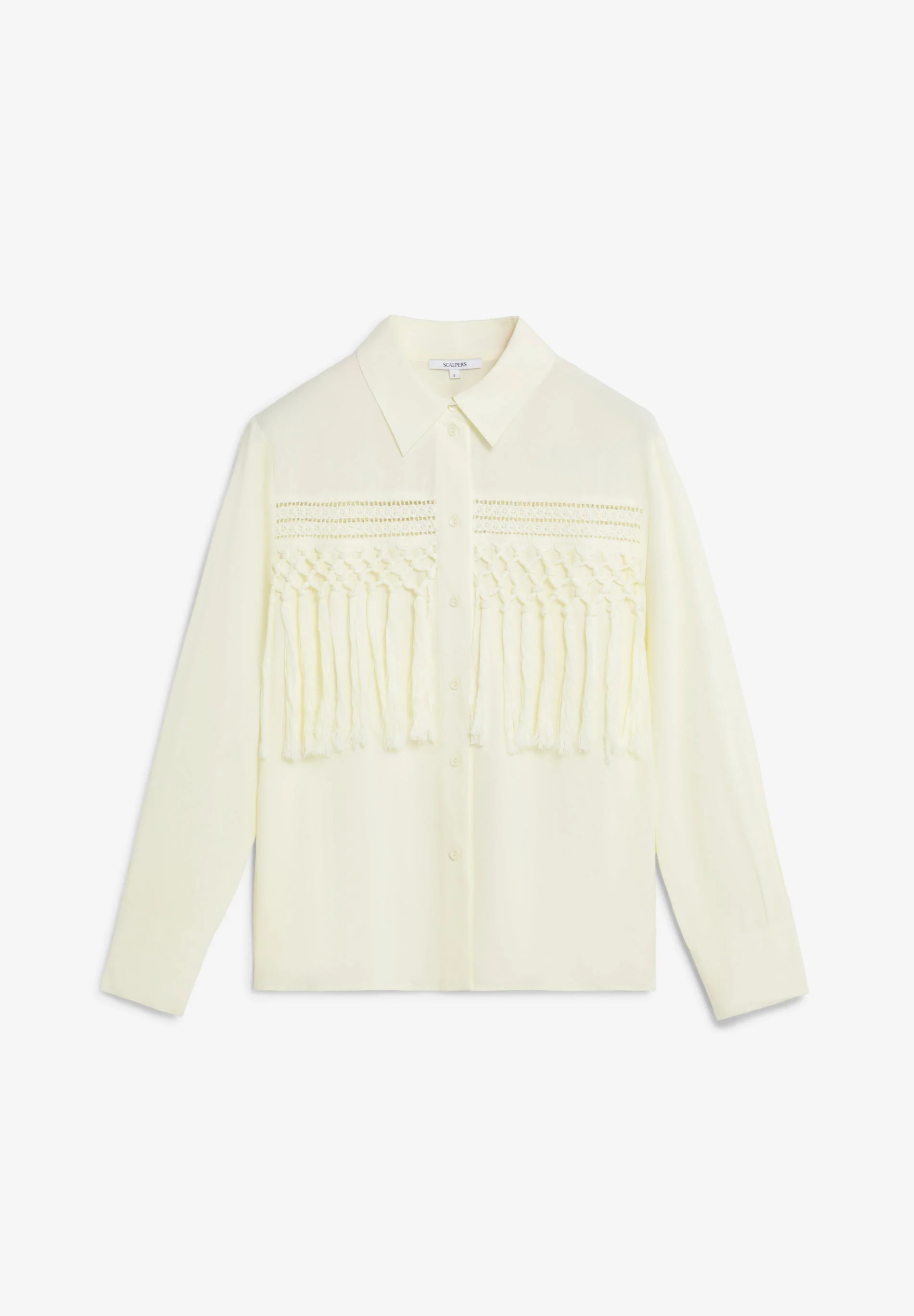 SHIRT WITH FRINGE DETAIL - Image 5