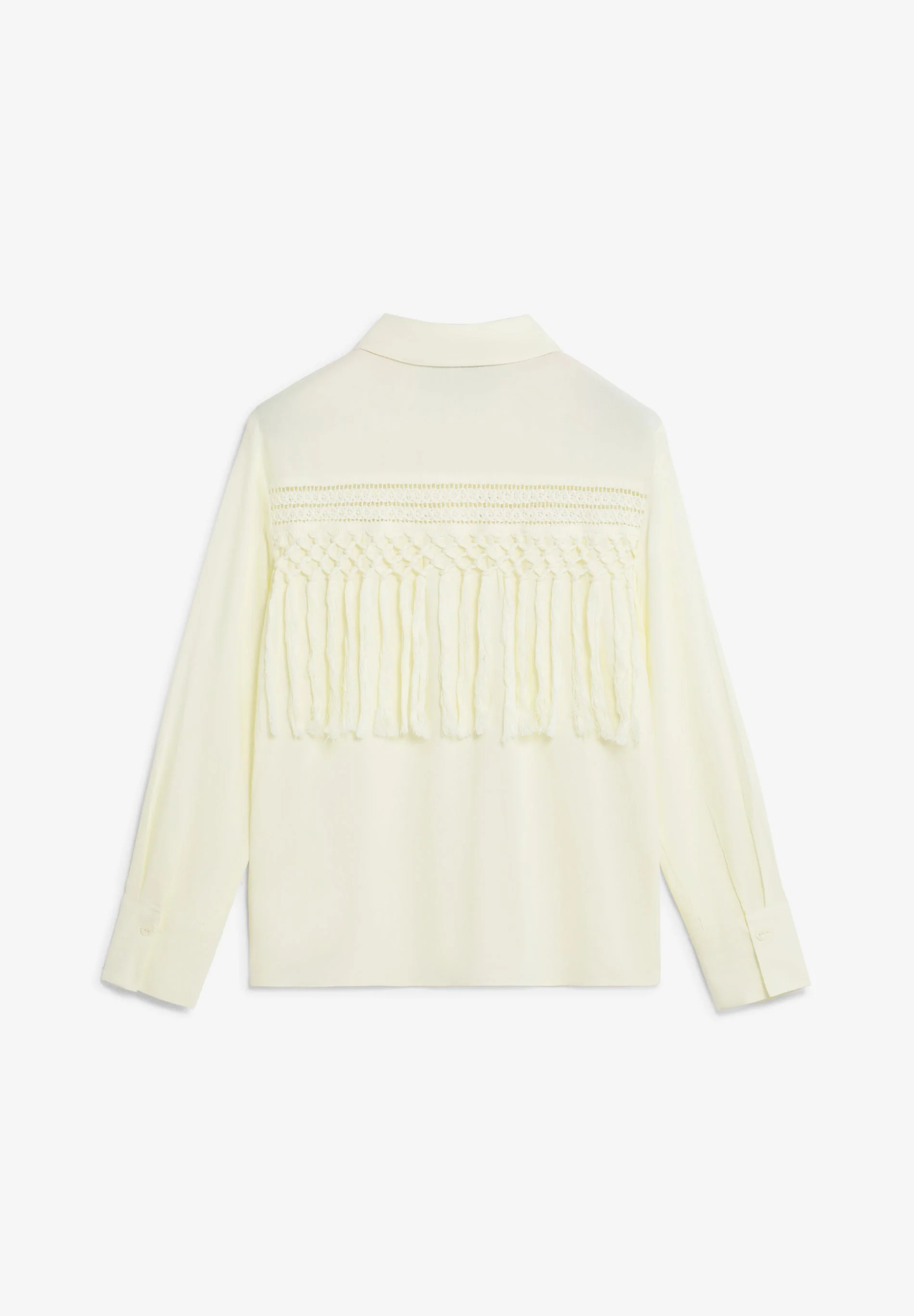 SHIRT WITH FRINGE DETAIL - Image 6