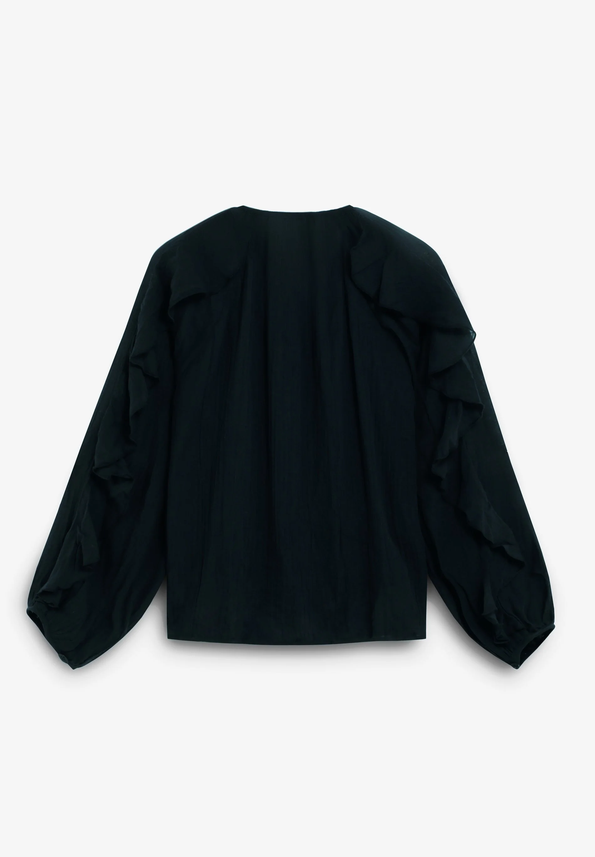 COTTON RUFFLED BLOUSE - Image 6