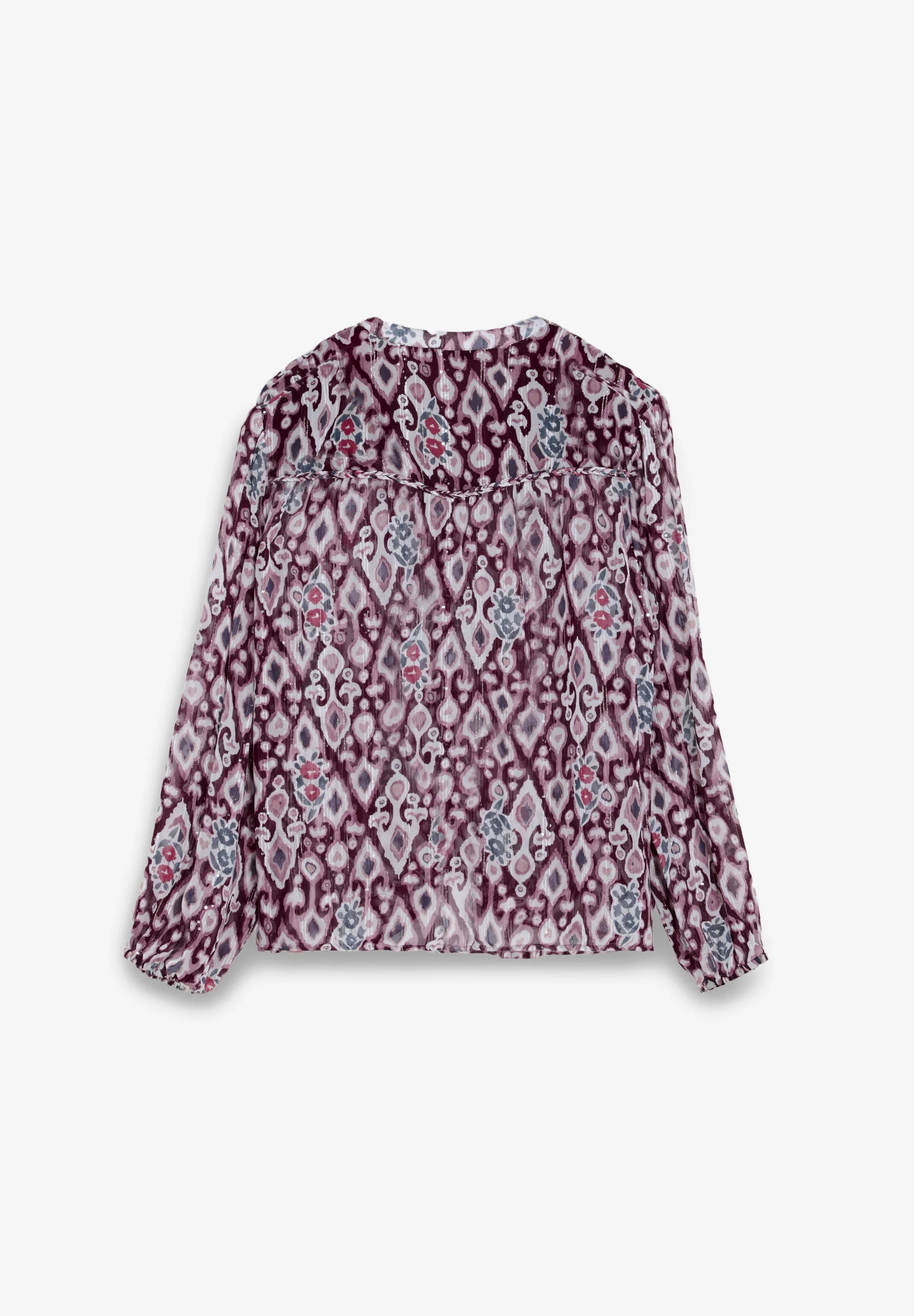 PRINTED FLOWING BLOUSE - Image 6