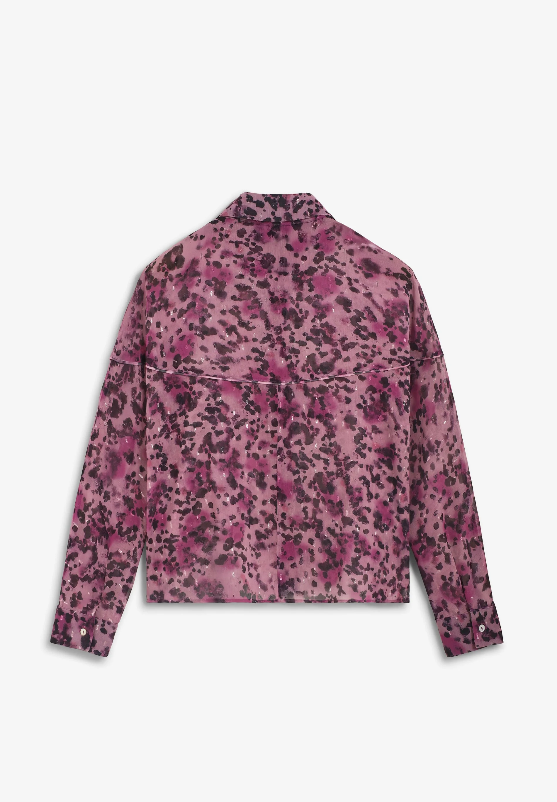 ANIMAL PRINT FLUID BLOUSE - Image 7