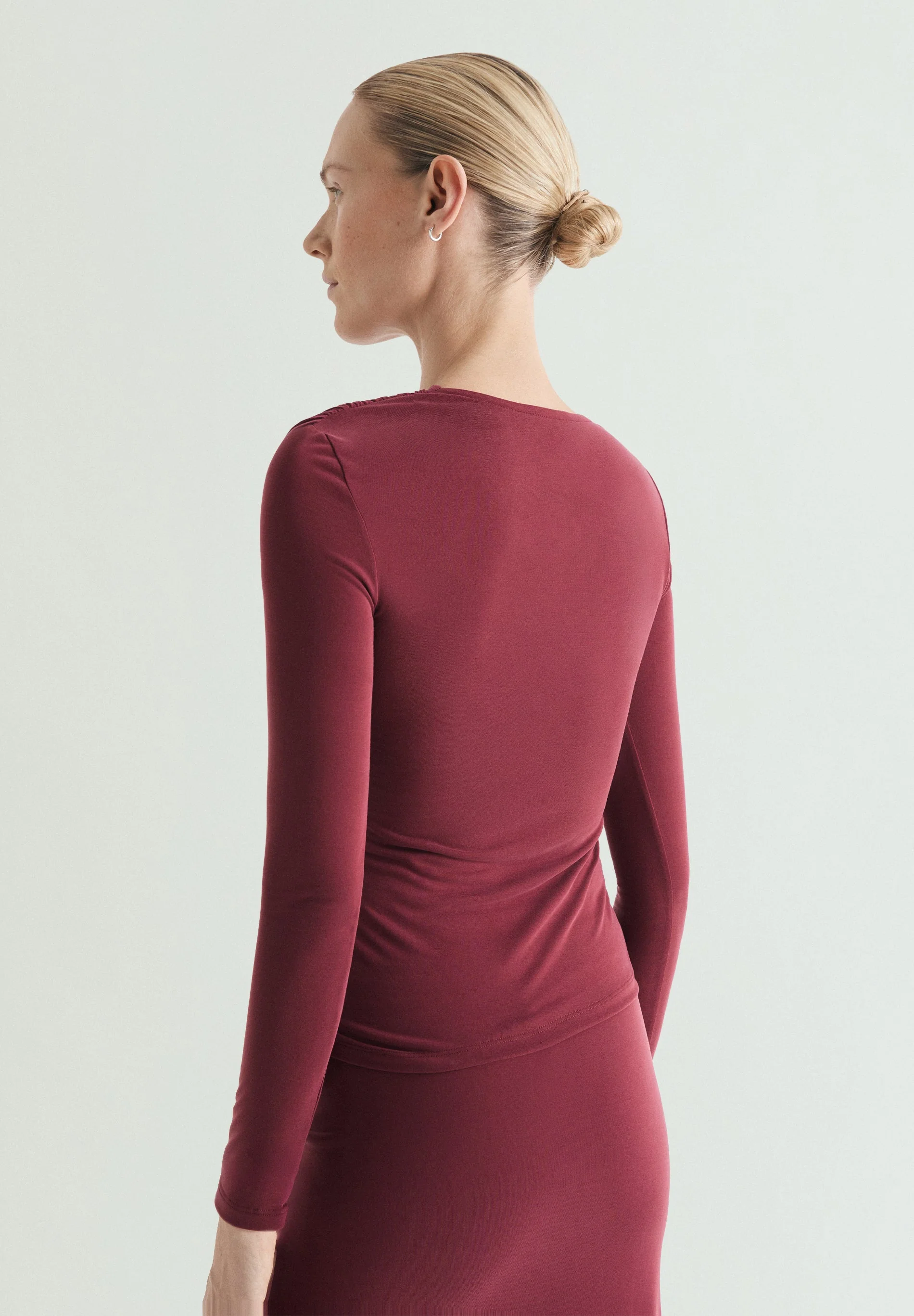 ASYMMETRIC LOOSE-FITTING T-SHIRT - Image 4
