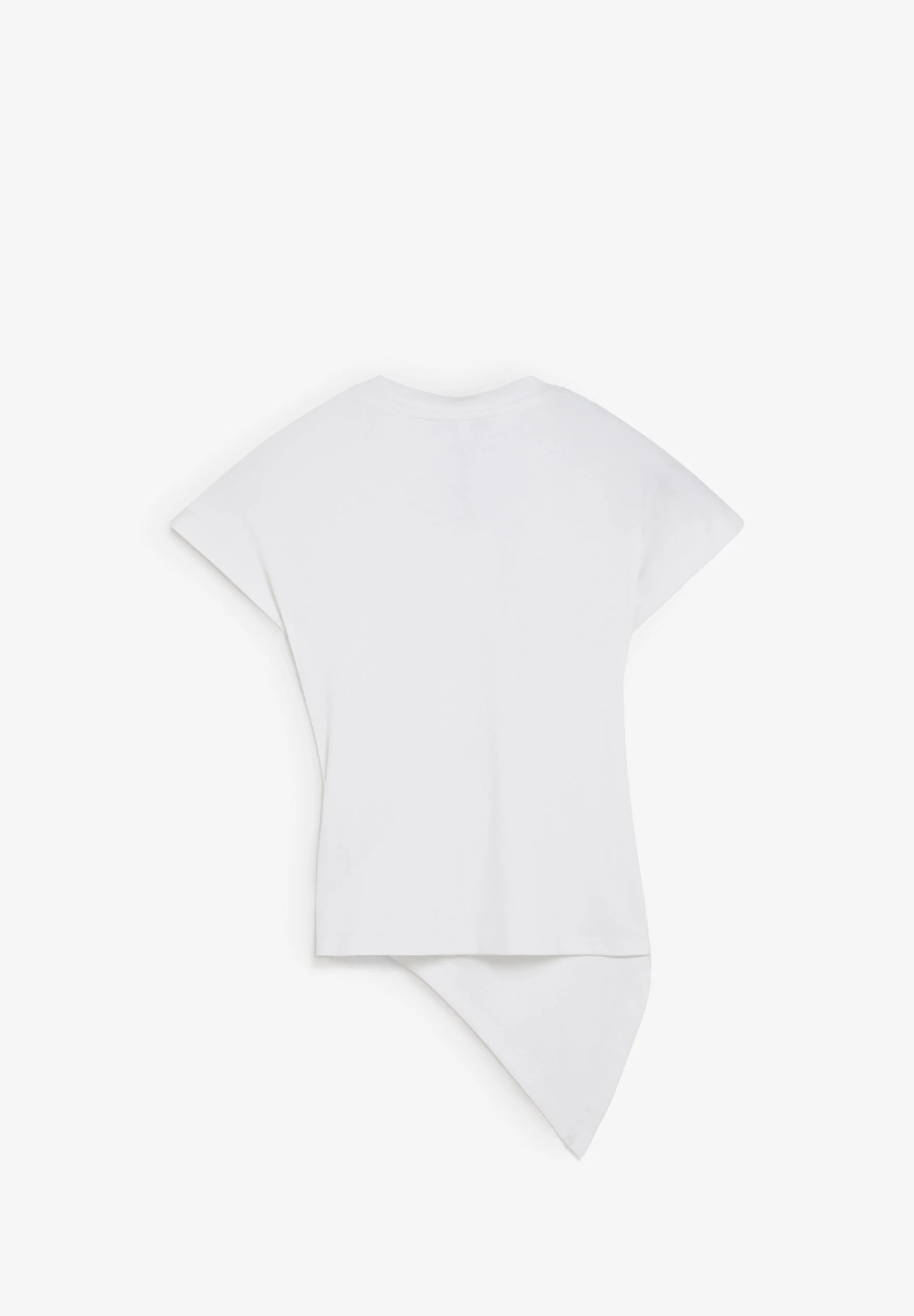 ASYMMETRIC DRAPED T-SHIRT - Image 6