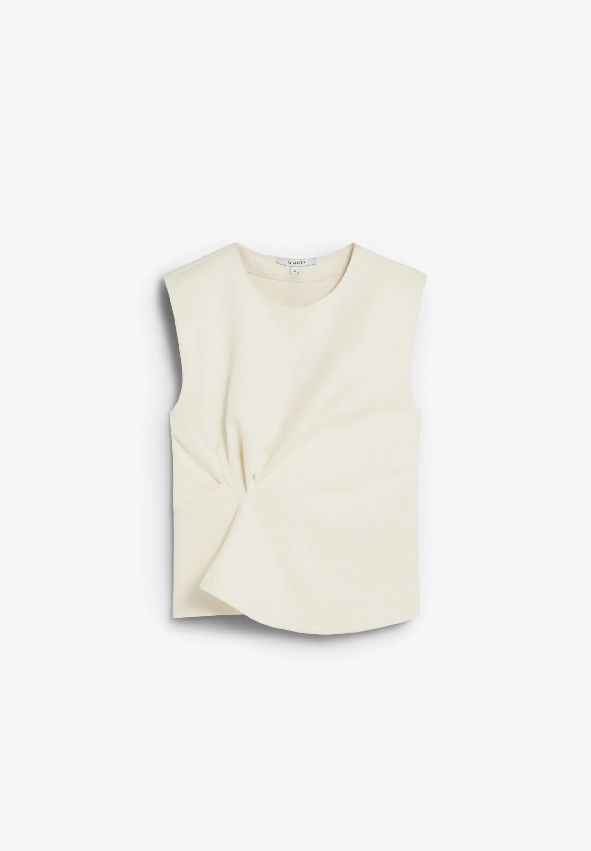 ASYMMETRIC KNOT T-SHIRT