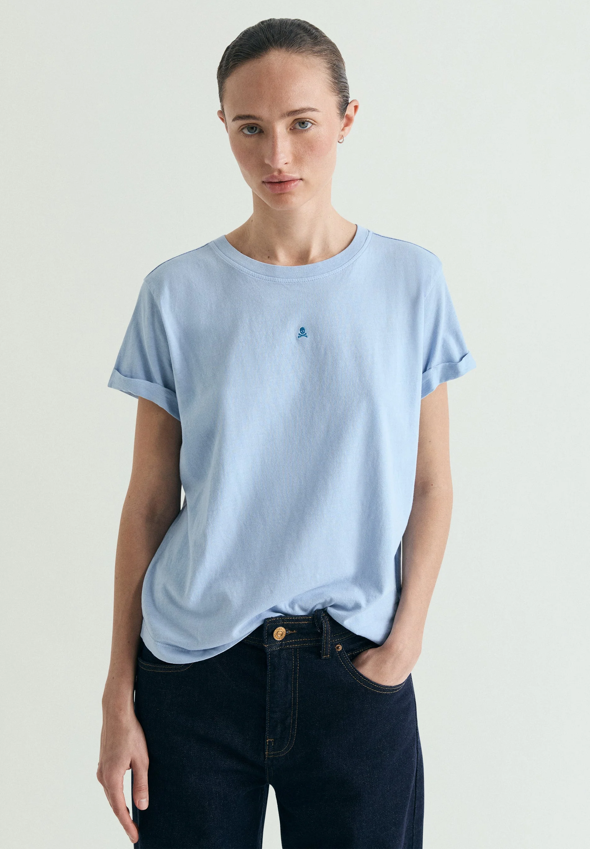 BASIC SKULL T-SHIRT - Image 2