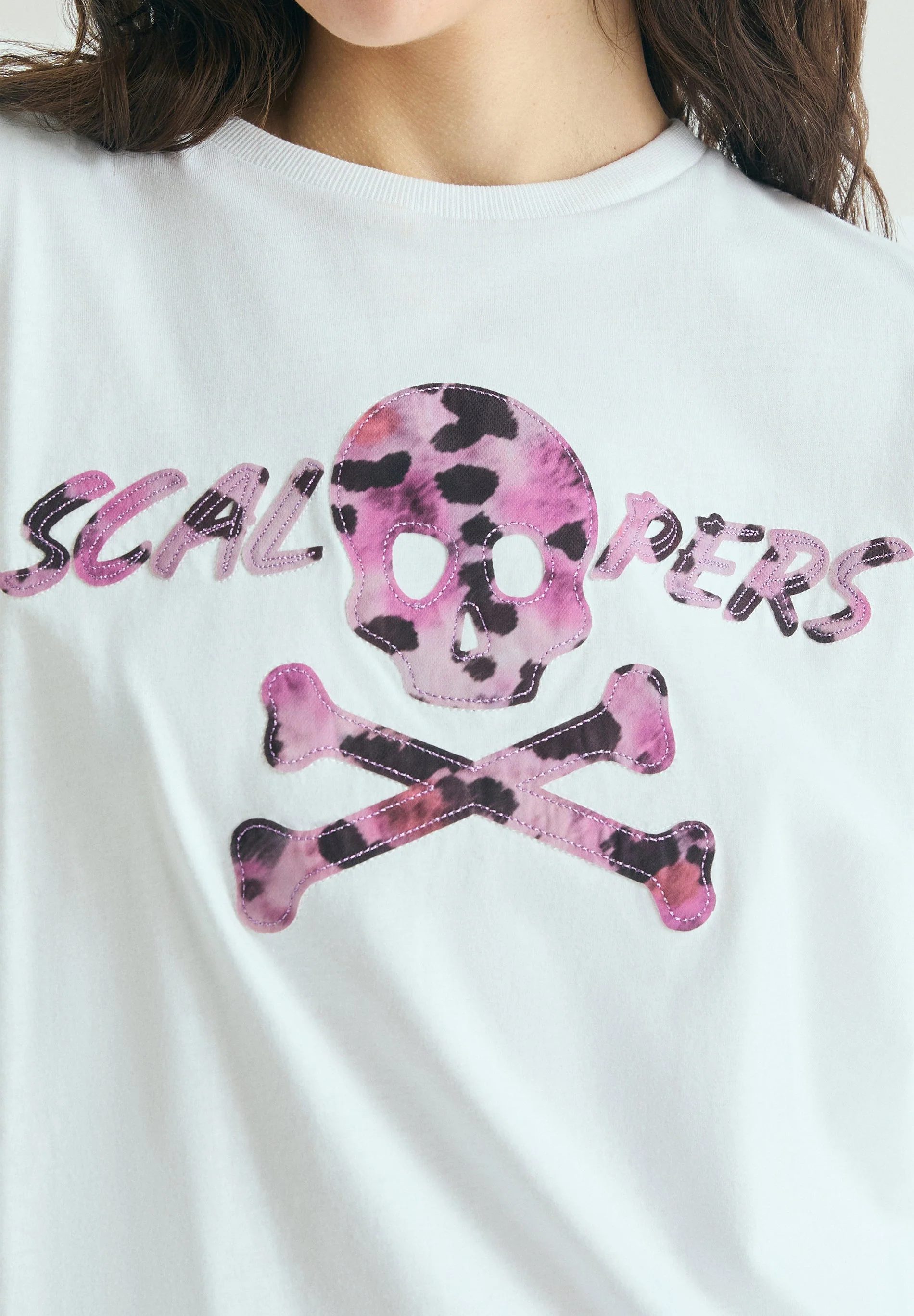 ANIMAL PRINT T-SHIRT WITH SKULL - Image 4
